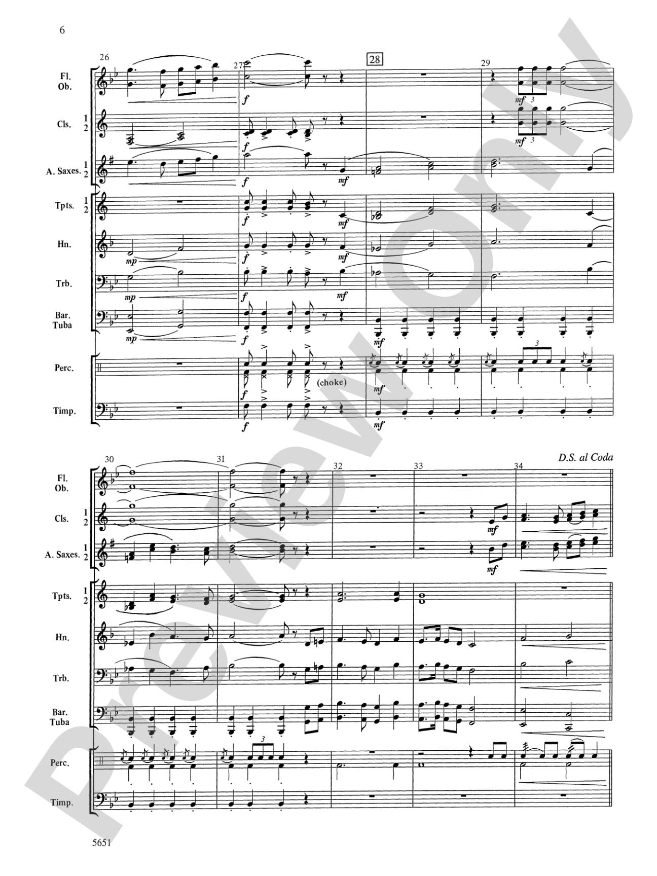 Swashbuckler's March: Concert Band Conductor Score & Parts