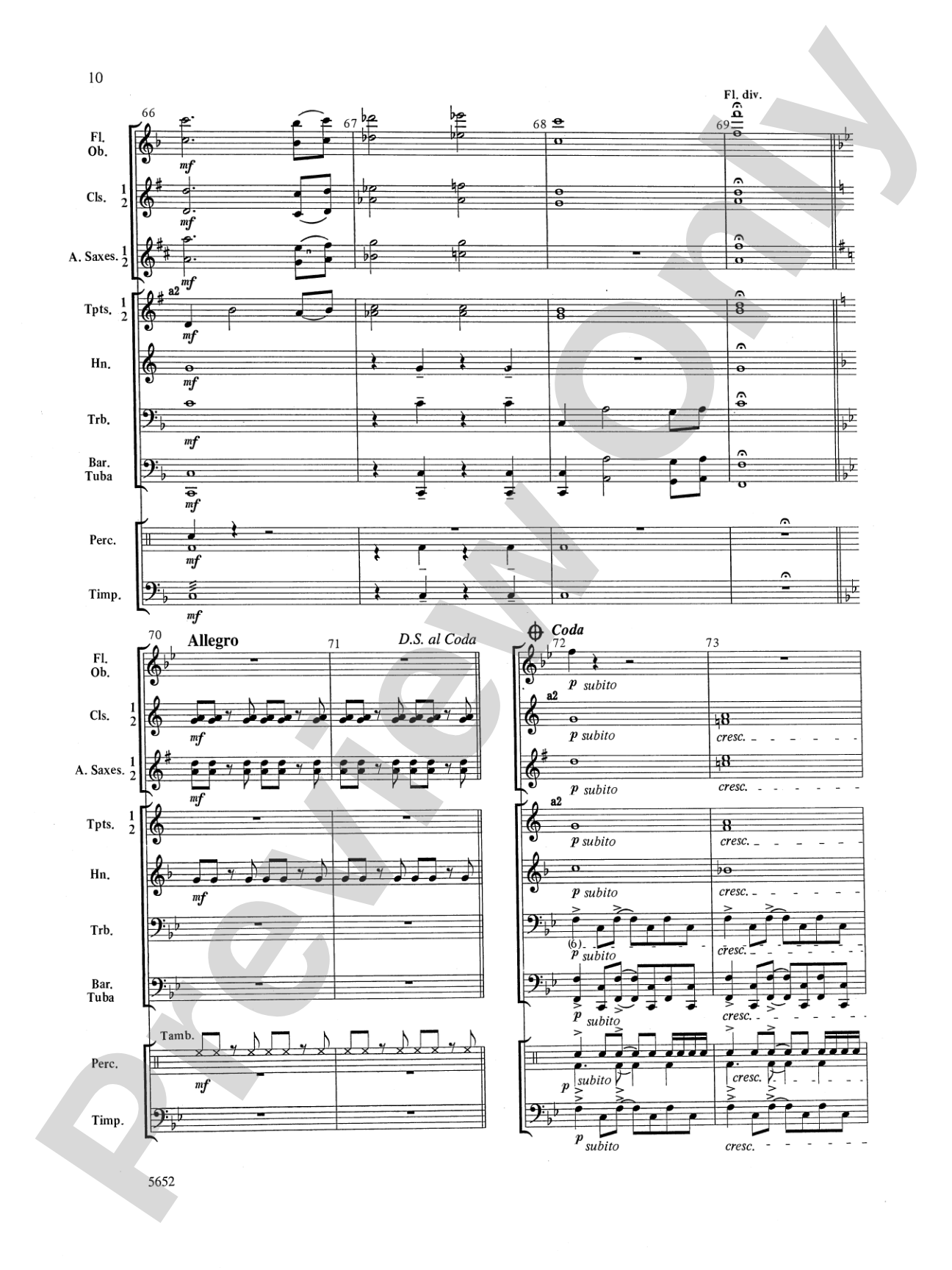 Andromeda Overture: Concert Band Conductor Score & Parts