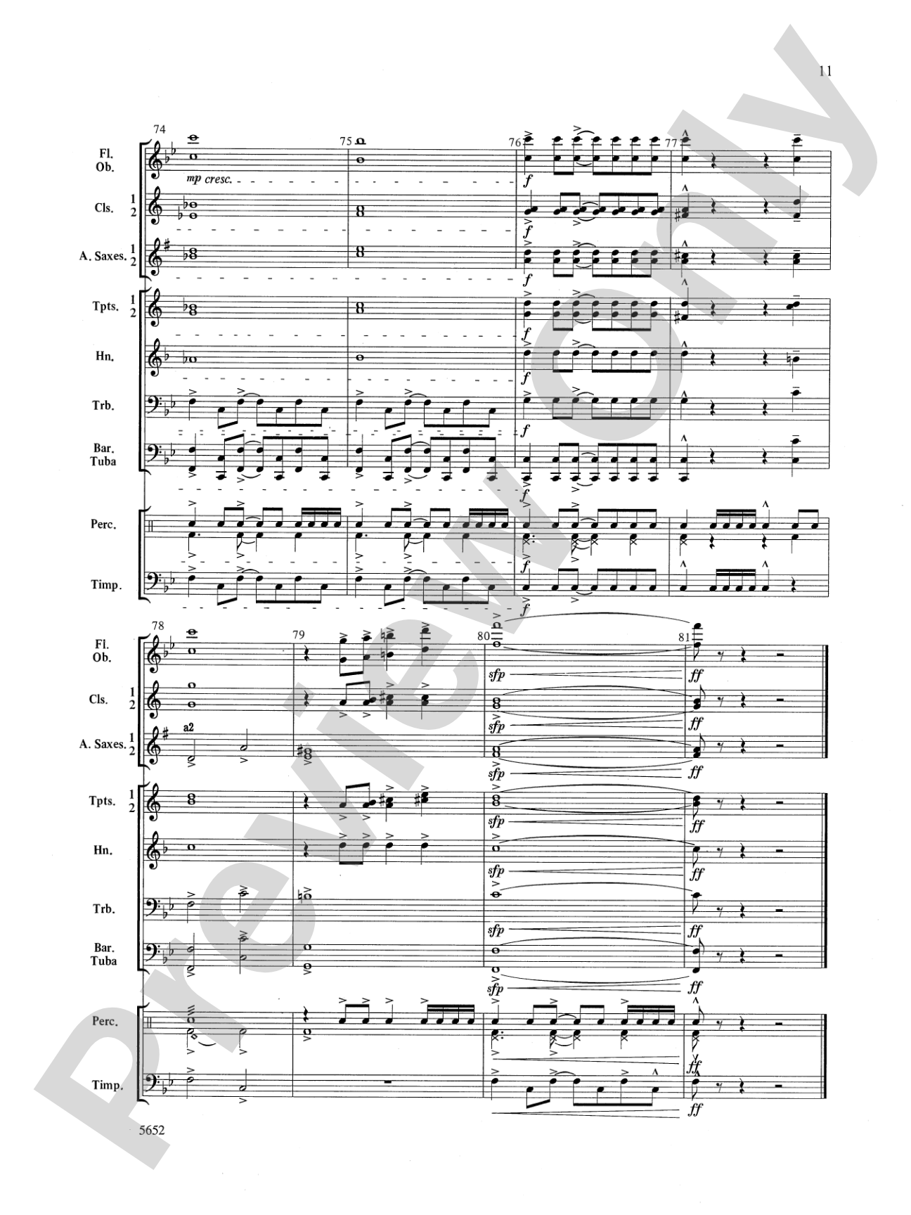 Andromeda Overture: Concert Band Conductor Score & Parts