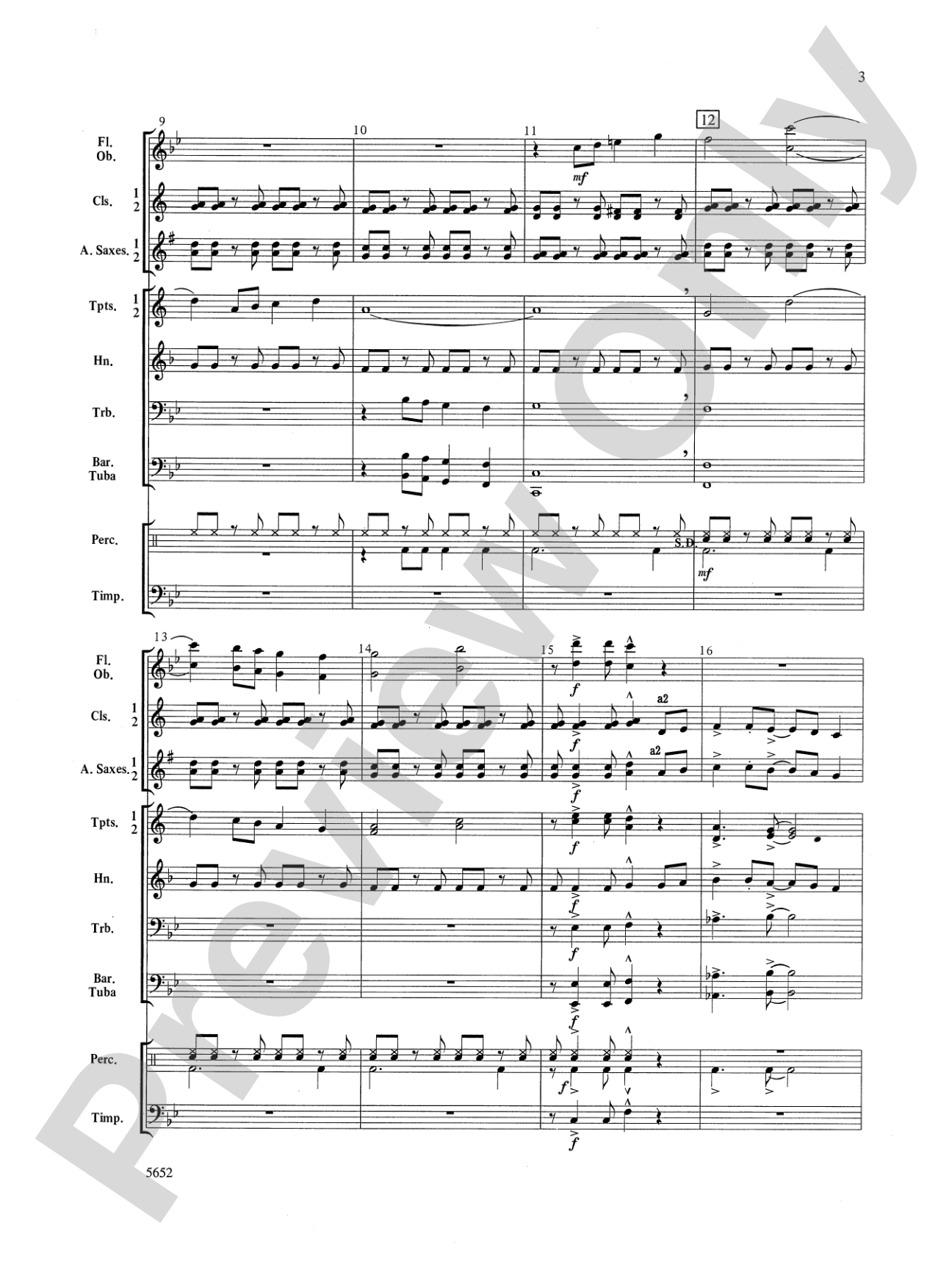 Andromeda Overture: Concert Band Conductor Score & Parts