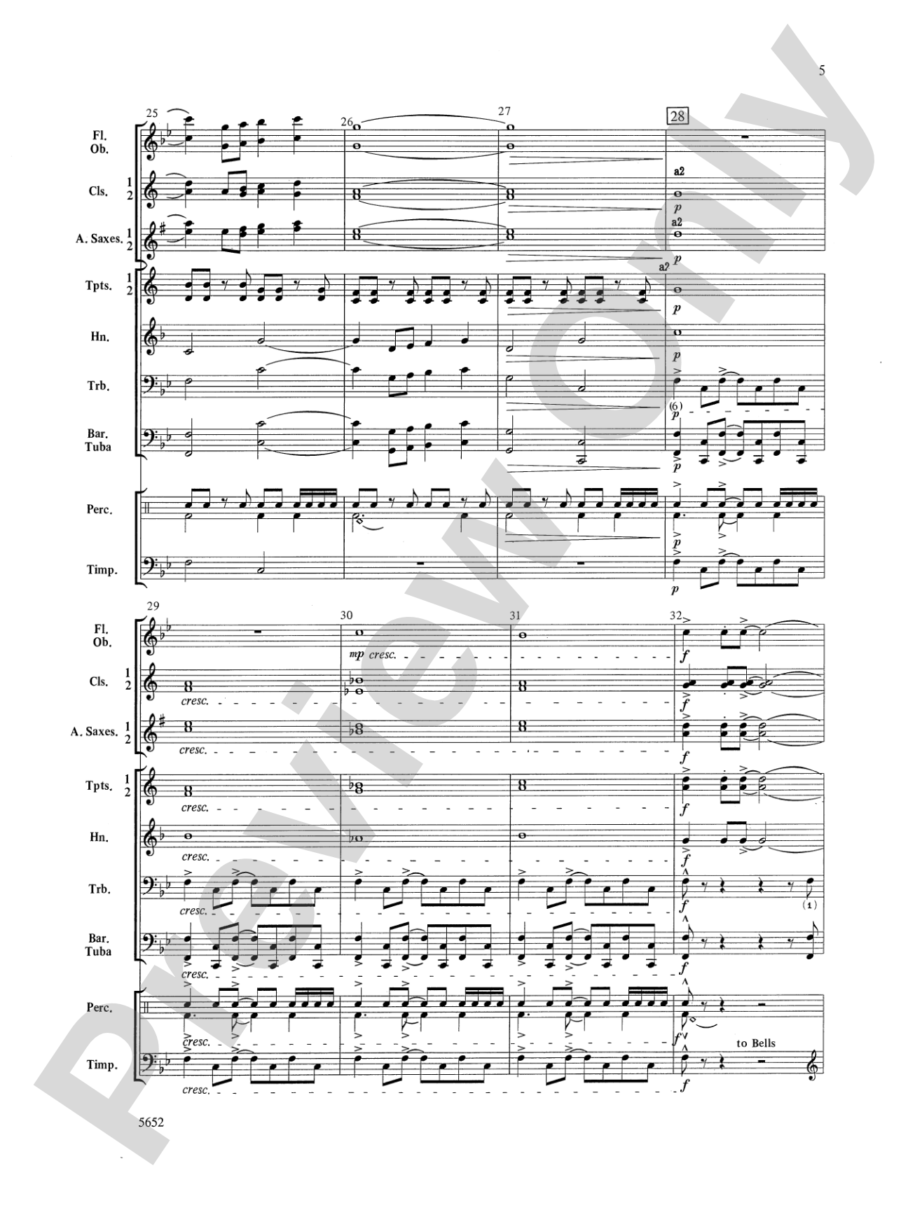 Andromeda Overture: Concert Band Conductor Score & Parts