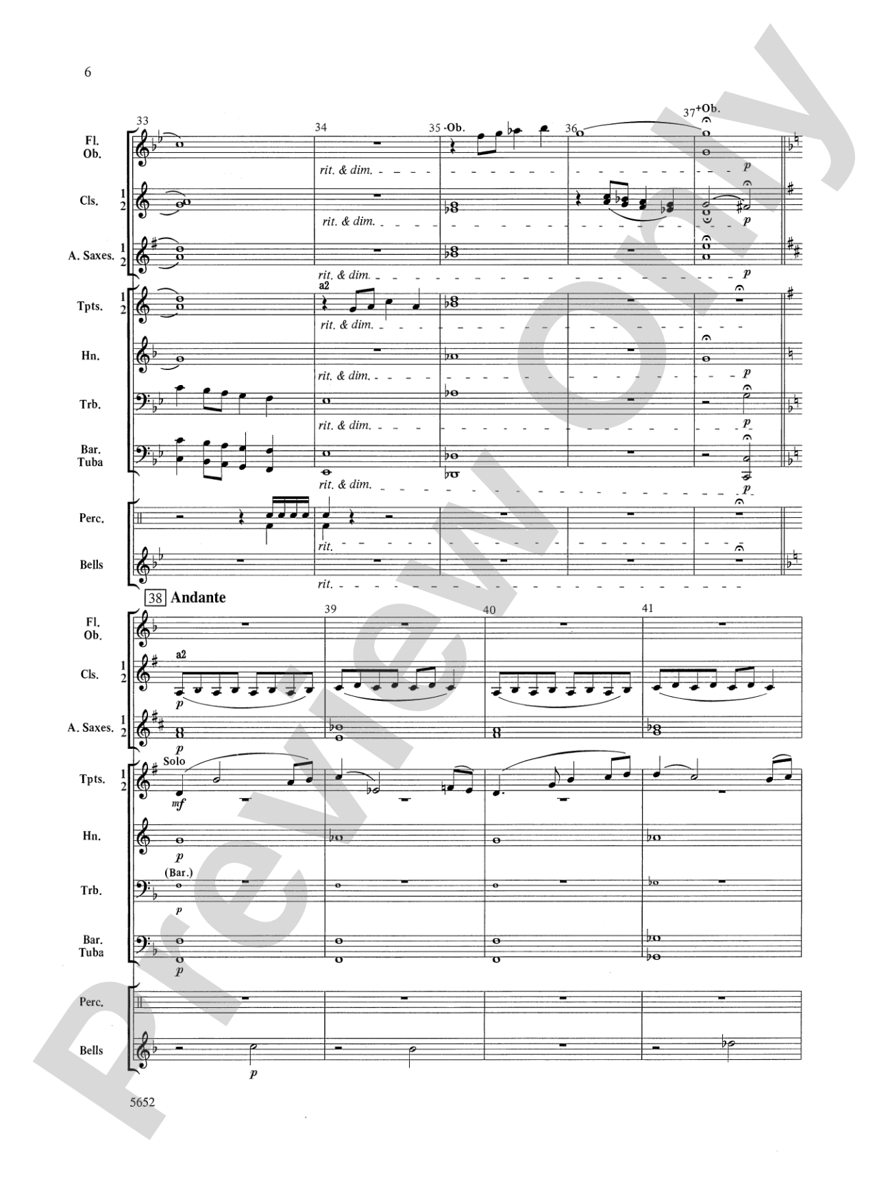 Andromeda Overture: Concert Band Conductor Score & Parts