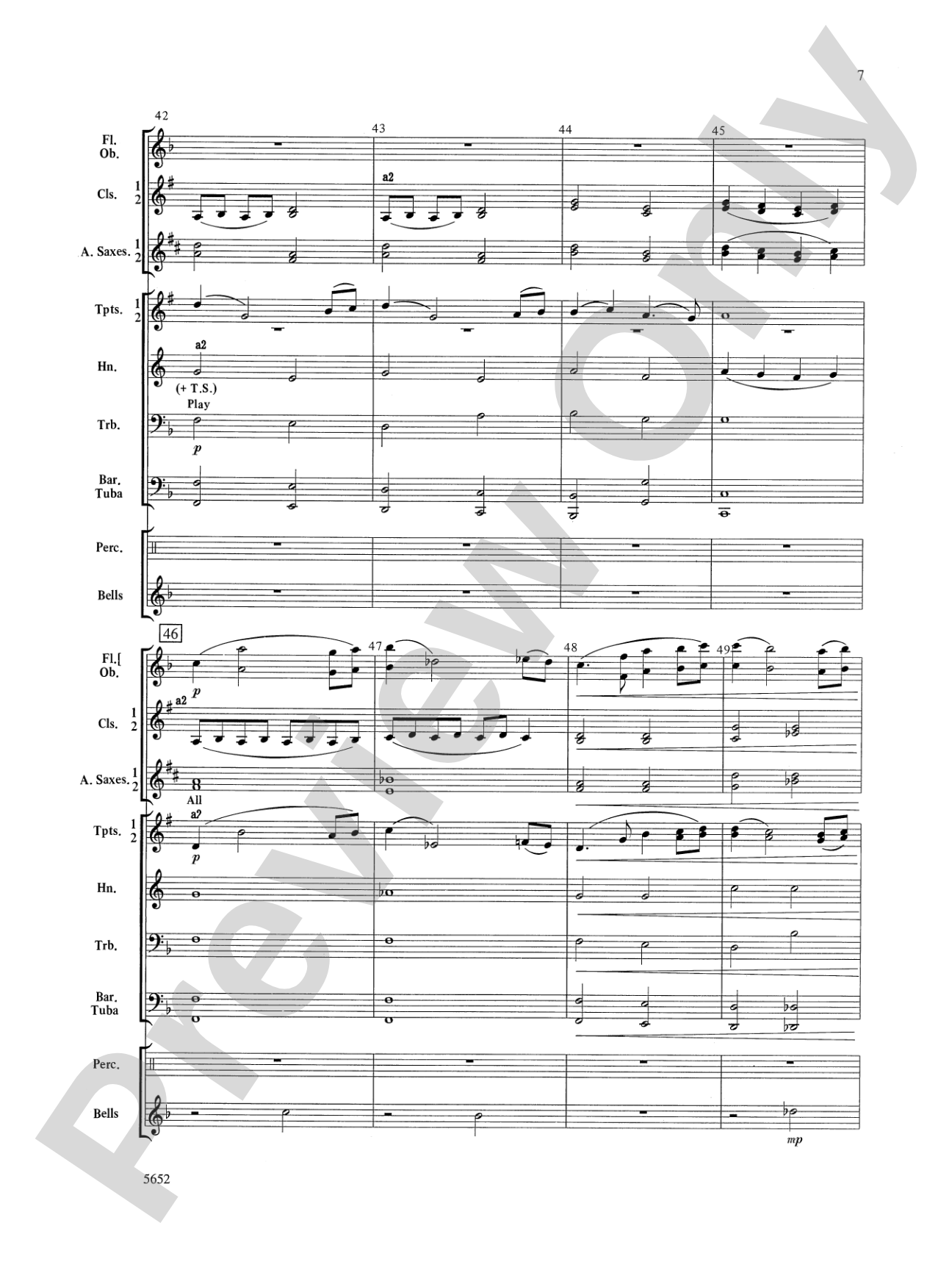 Andromeda Overture: Concert Band Conductor Score & Parts