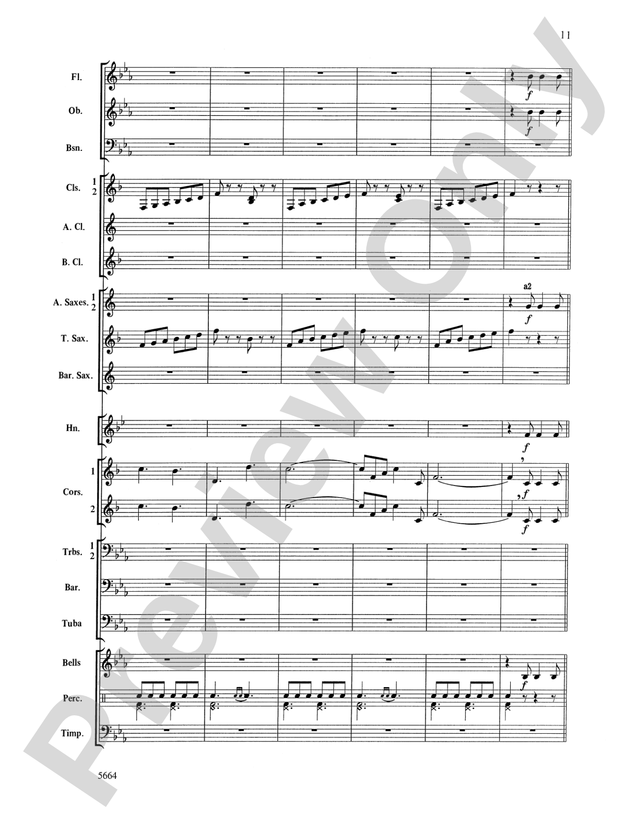 Santa Meets Sousa: Concert Band Conductor Score & Parts