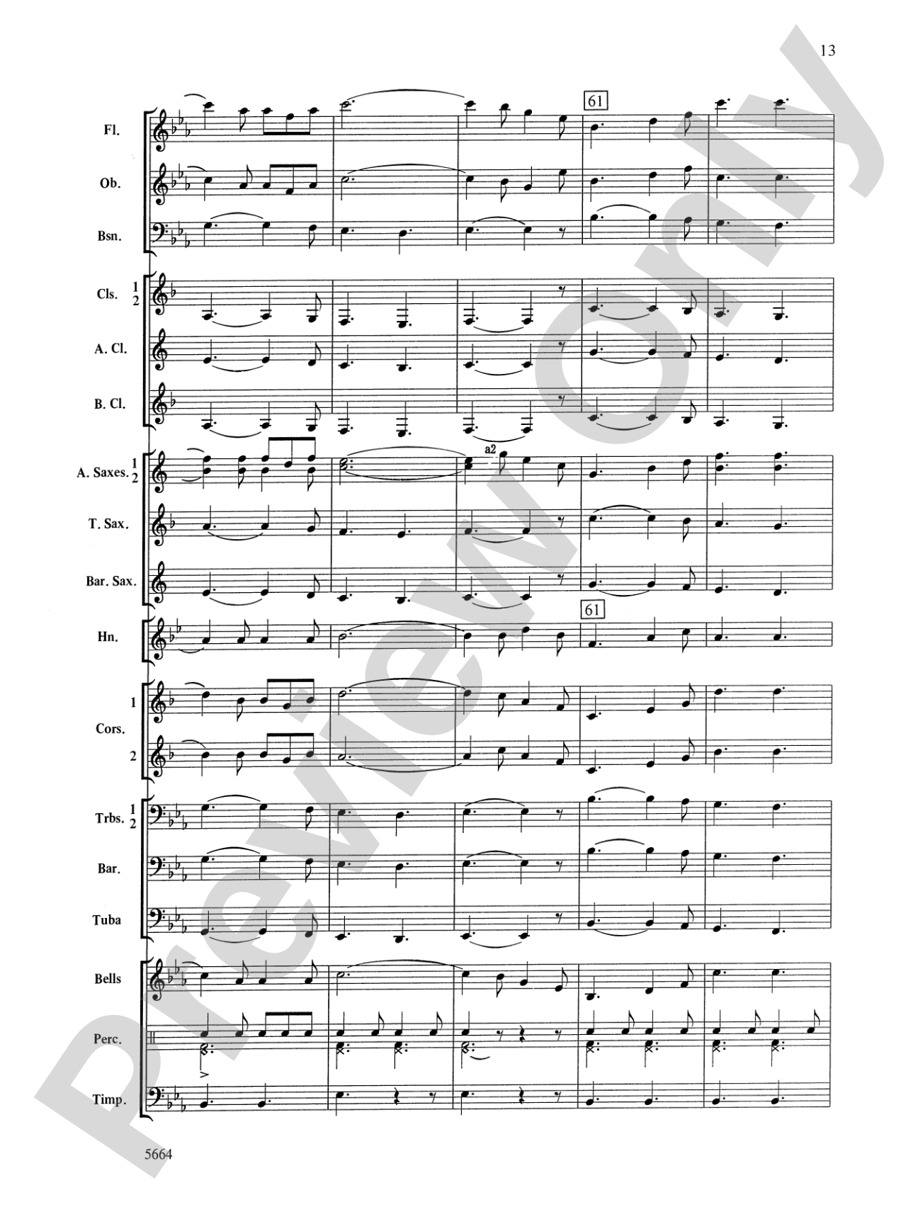 Santa Meets Sousa: Concert Band Conductor Score & Parts