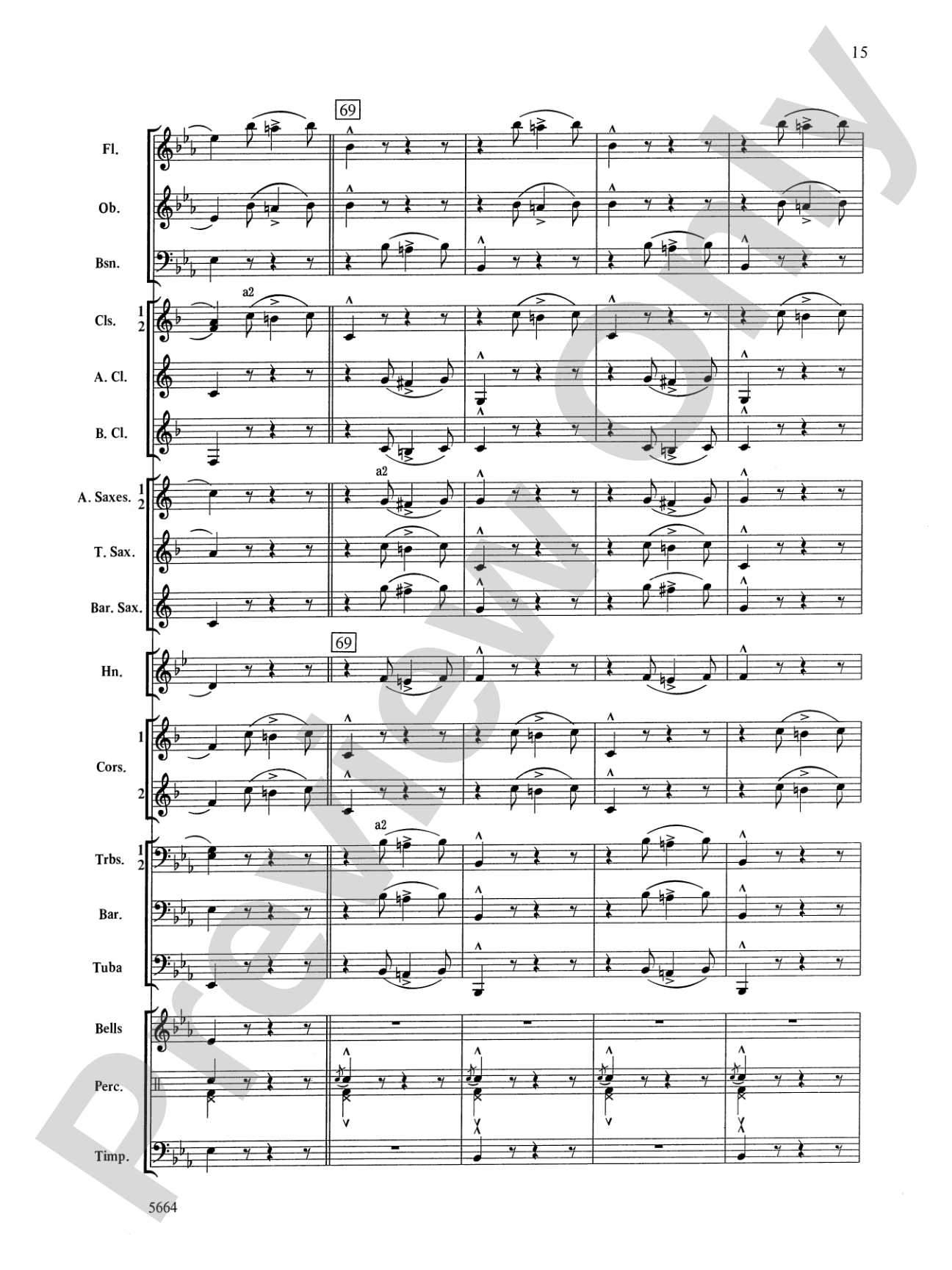 Santa Meets Sousa: Concert Band Conductor Score & Parts