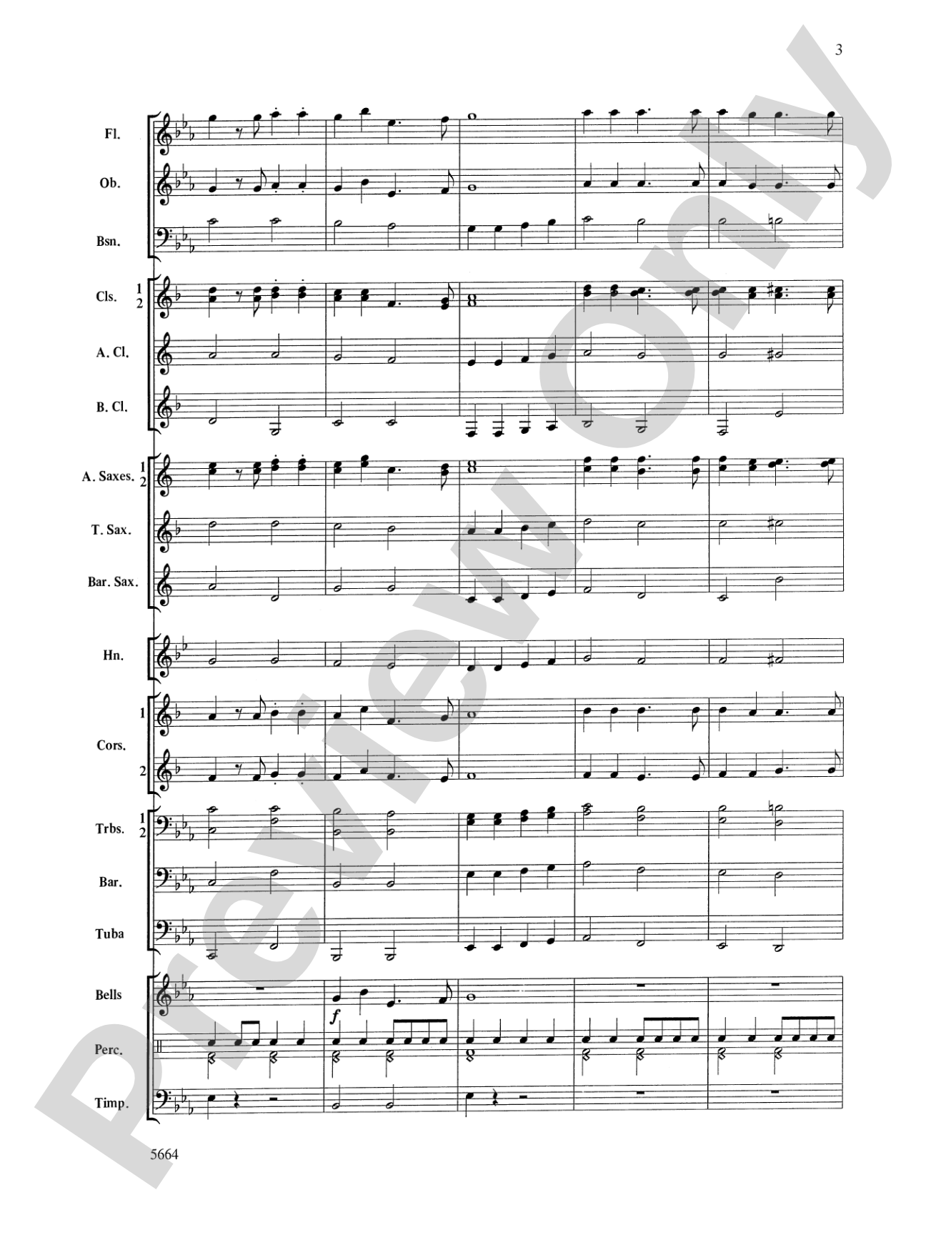 Santa Meets Sousa: Concert Band Conductor Score & Parts