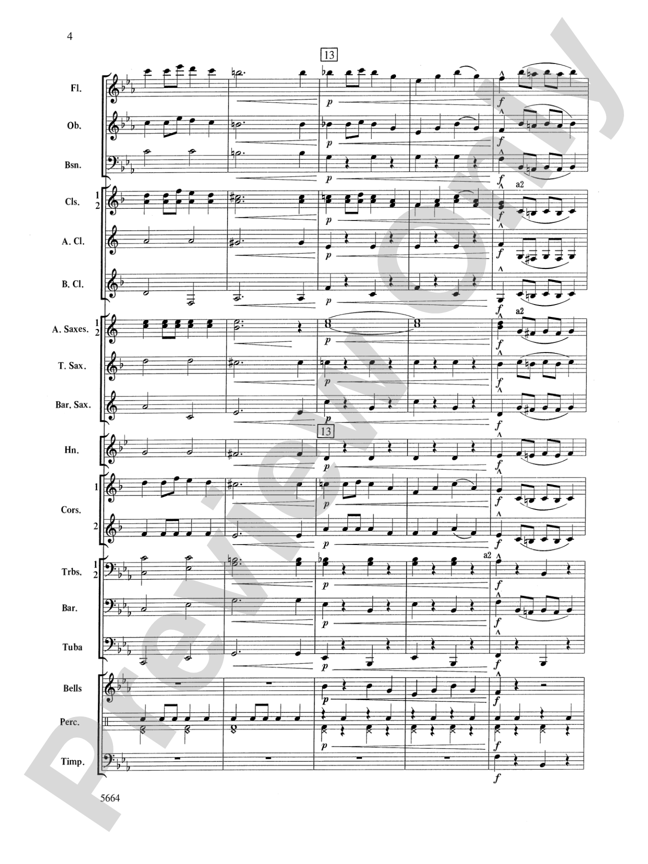 Santa Meets Sousa: Concert Band Conductor Score & Parts