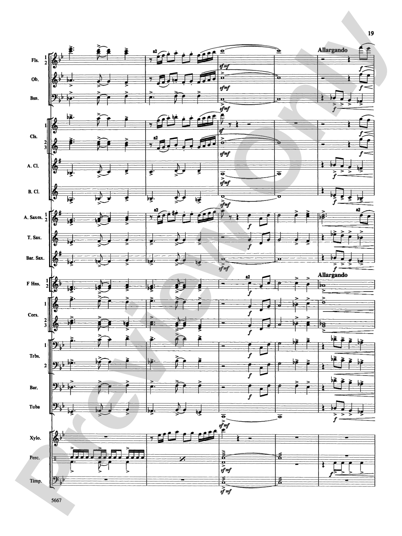 Jackson Lake Overture: Score
