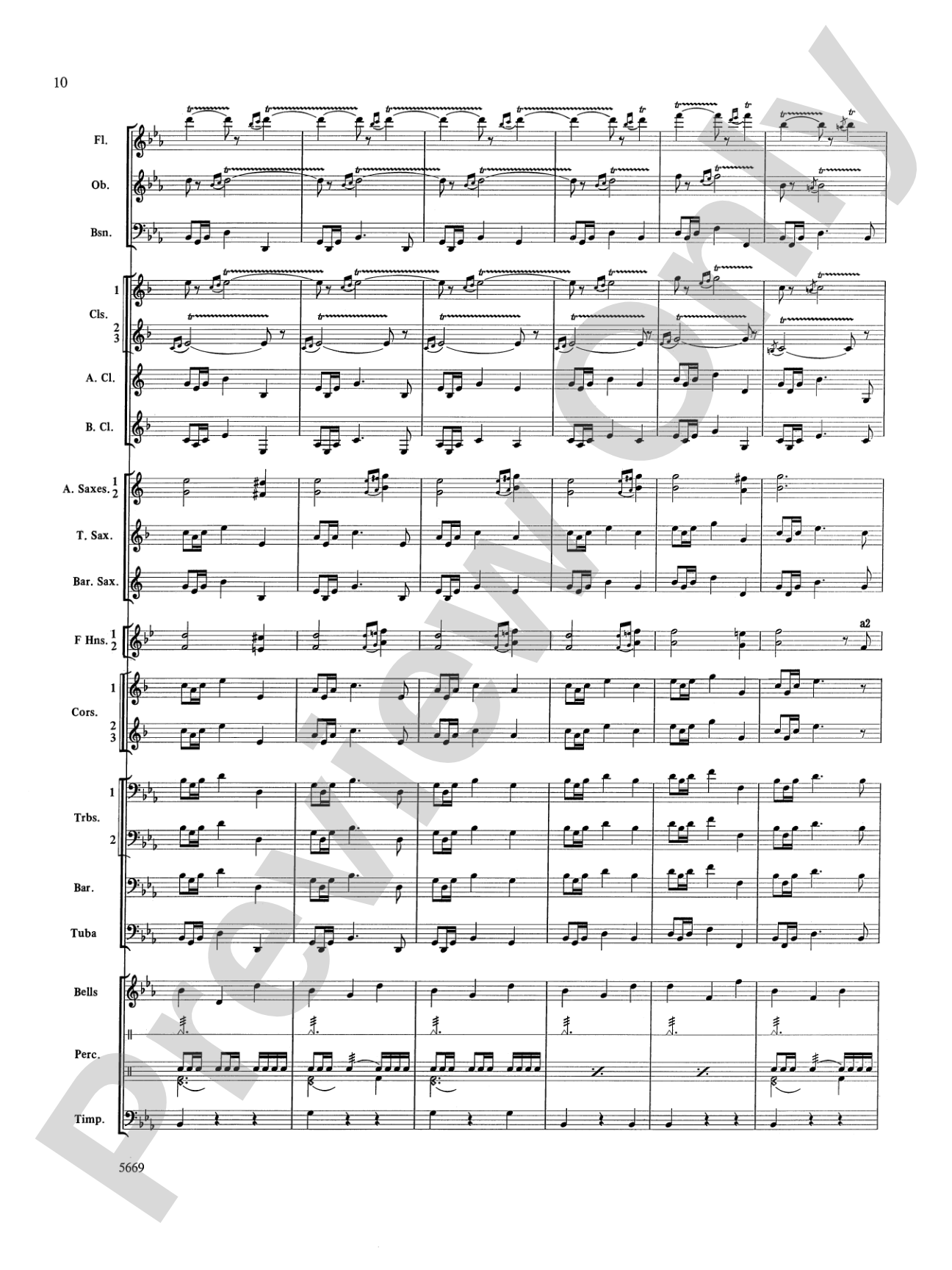 Ride of the Valkyries: Concert Band Conductor Score & Parts