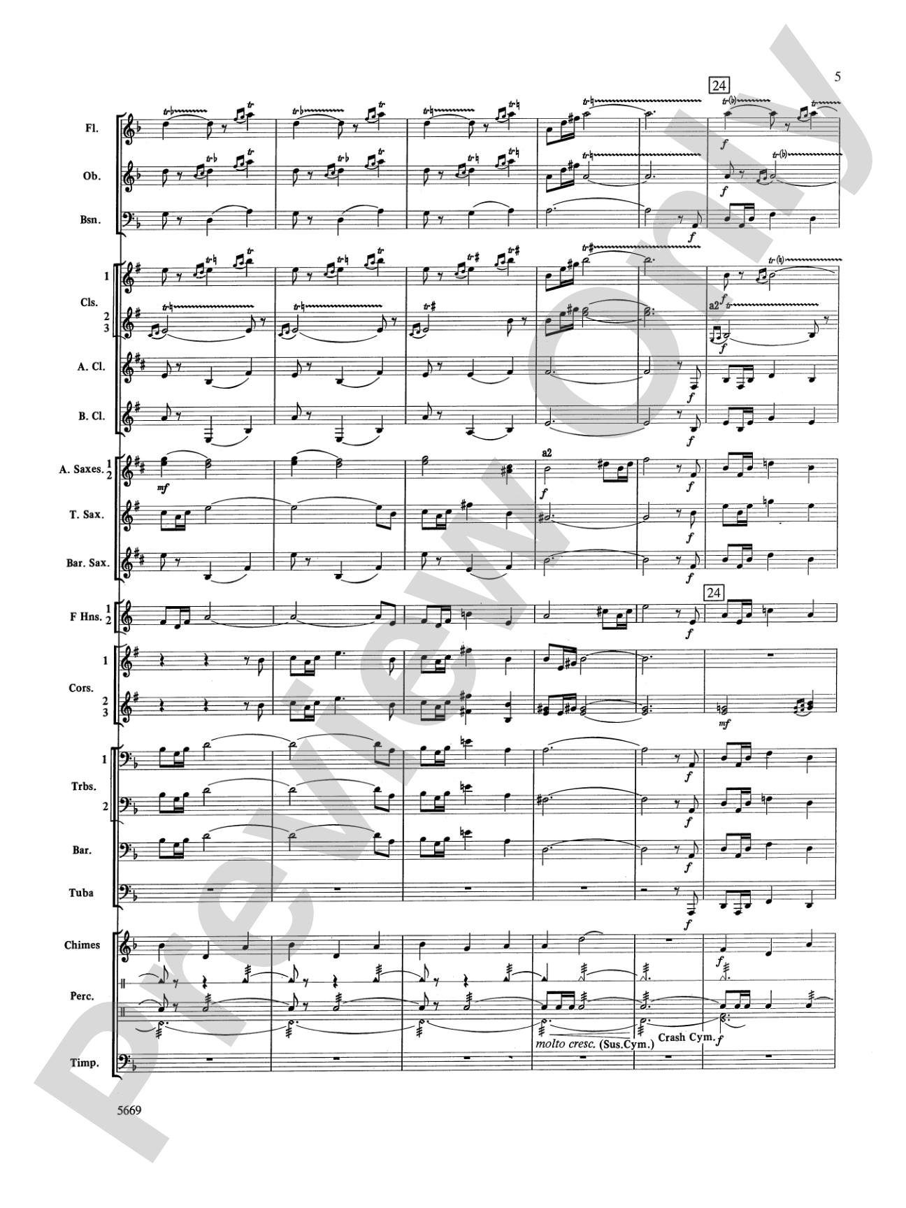Ride of the Valkyries: Concert Band Conductor Score & Parts