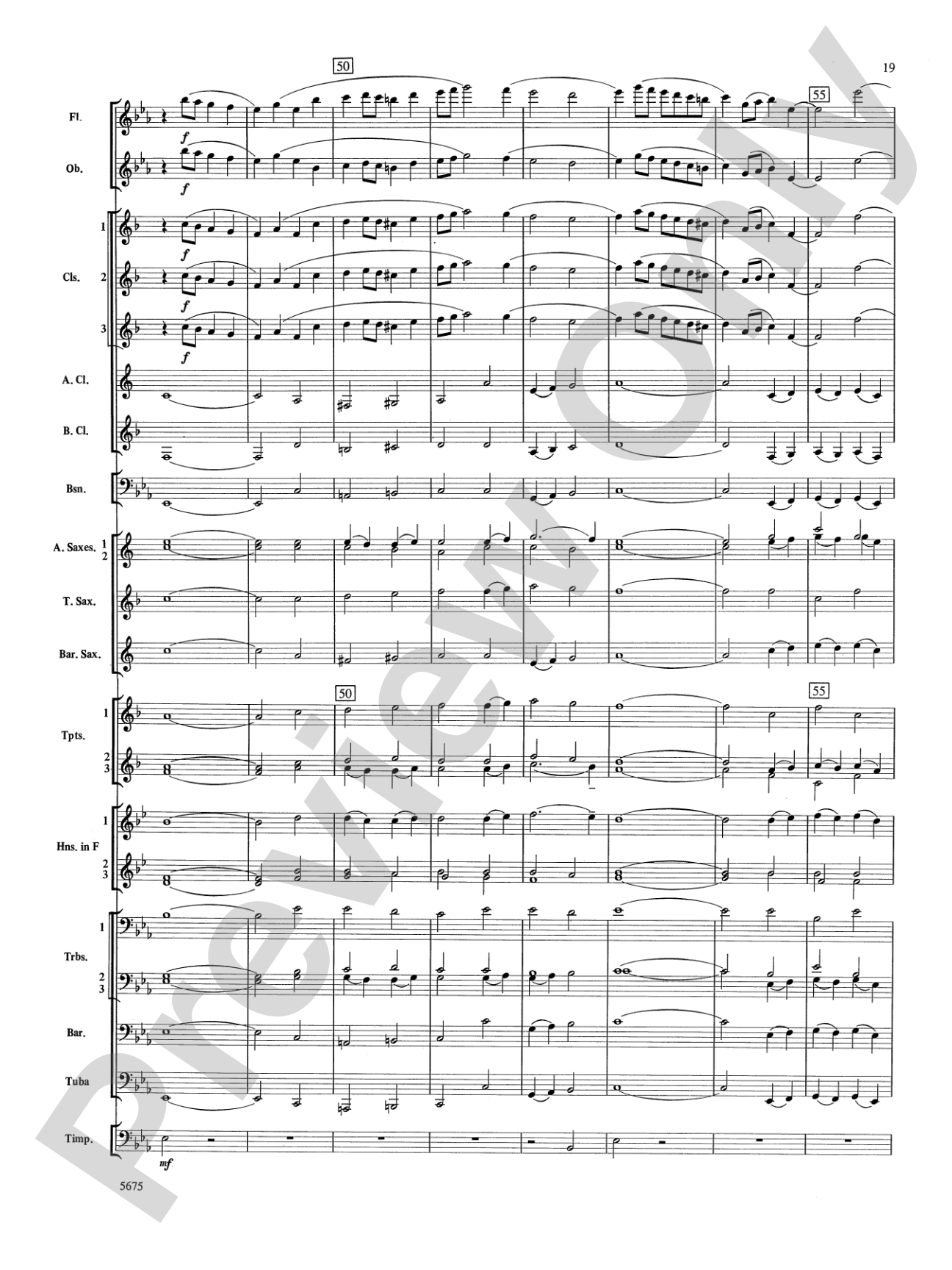Prelude and Gloria (Adapted from Cantata No. 141 -- "Wachet Auf"): Concert Band Conductor Score & Parts