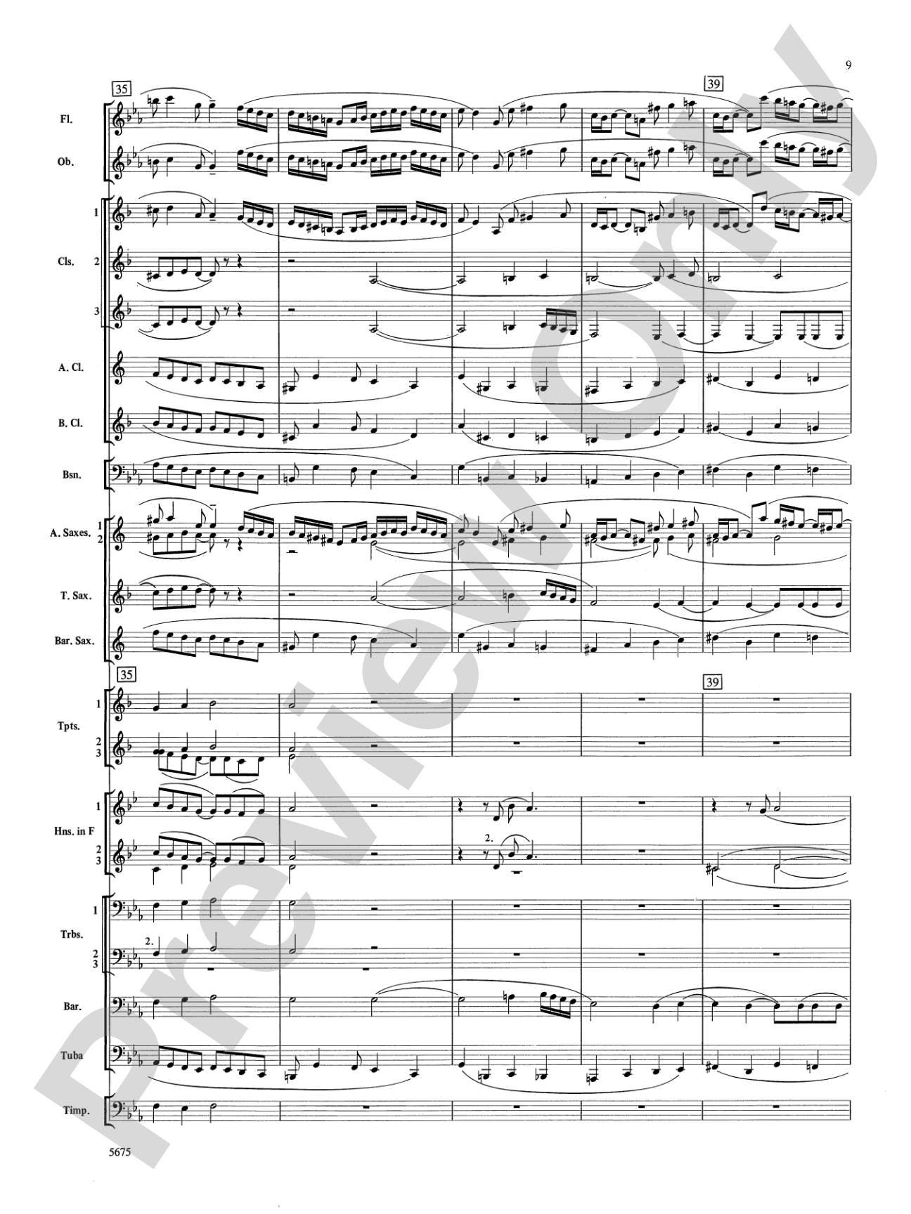 Prelude and Gloria (Adapted from Cantata No. 141 -- "Wachet Auf"): Concert Band Conductor Score & Parts
