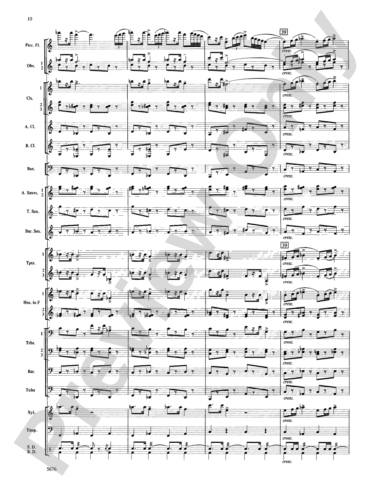 March from the Opera Love for 3 Oranges: Concert Band Conductor Score & Parts