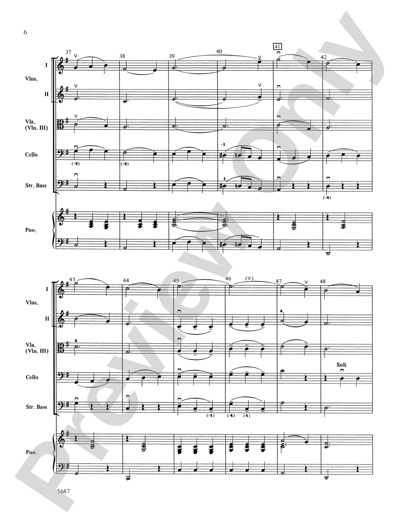 O Mio Babbino Caro from "Gianni Schicchi," theme from the film A Room with a View: String Orchestra Conductor Score & Parts