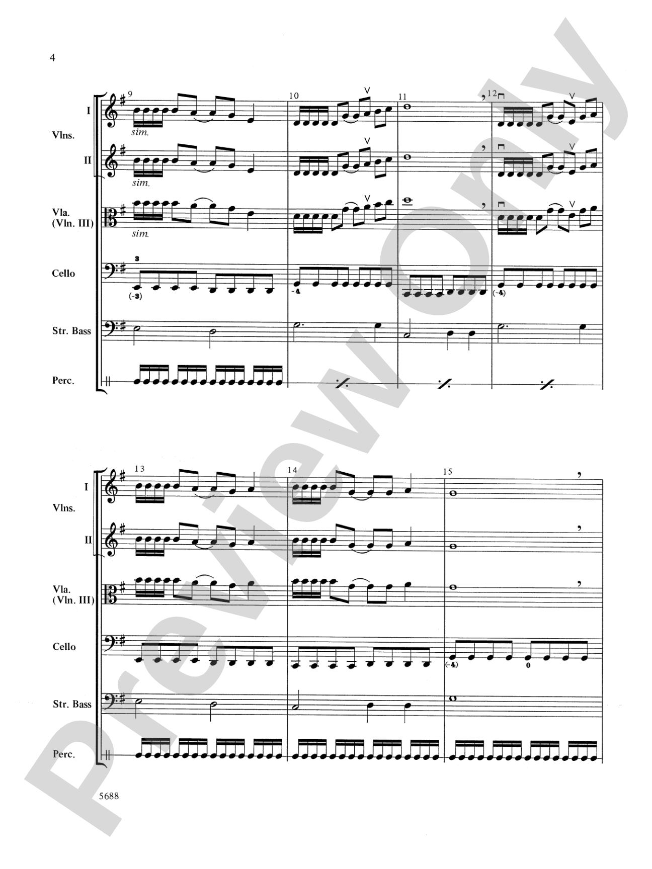Ridin' the Rails: String Orchestra Conductor Score & Parts