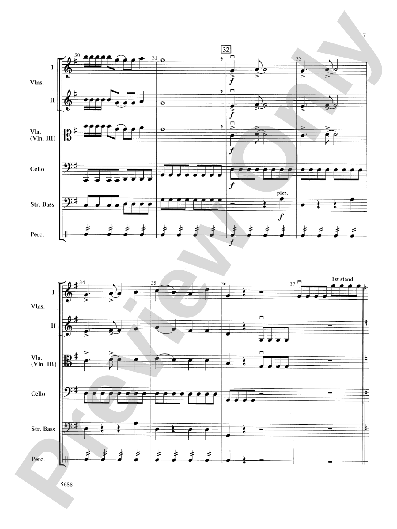 Ridin' the Rails: String Orchestra Conductor Score & Parts