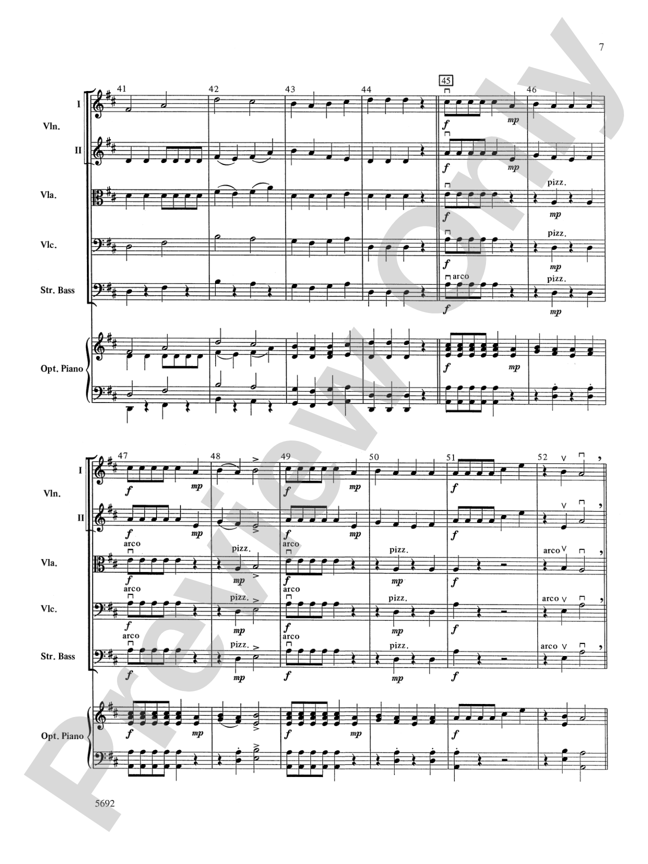 Fancy Fiddles: String Orchestra Conductor Score & Parts