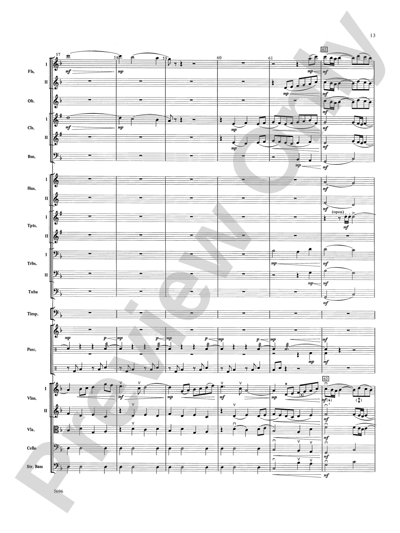 Hill Point Fantasy (Overture for Orchestra): Full Orchestra Conductor Score & Parts