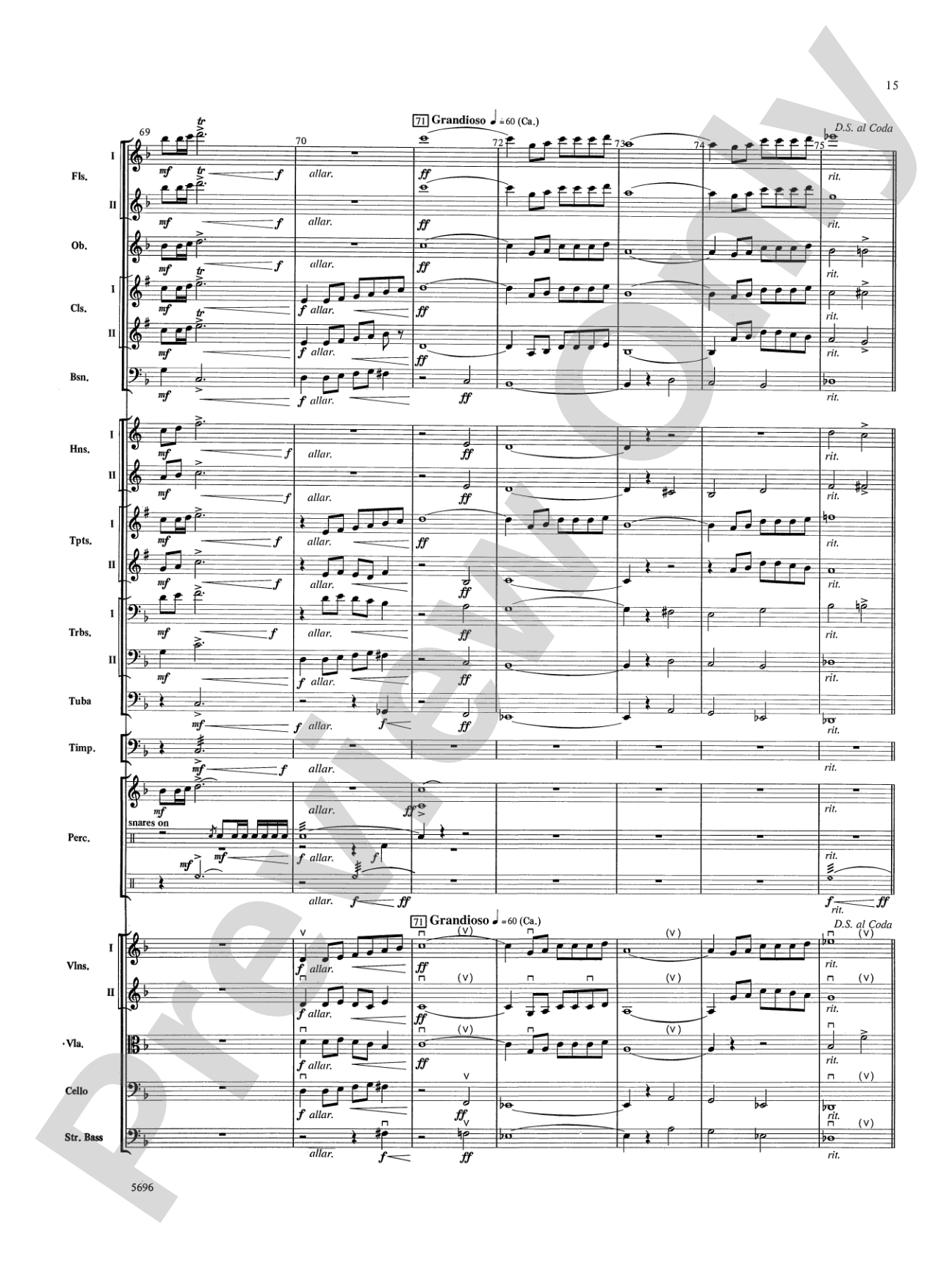 Hill Point Fantasy (Overture for Orchestra): Full Orchestra Conductor Score & Parts