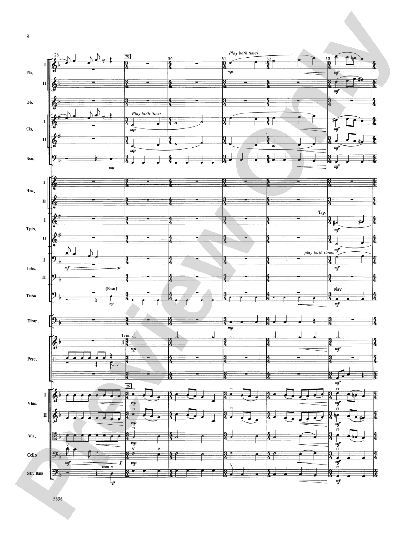 Hill Point Fantasy (Overture for Orchestra): Full Orchestra Conductor Score & Parts