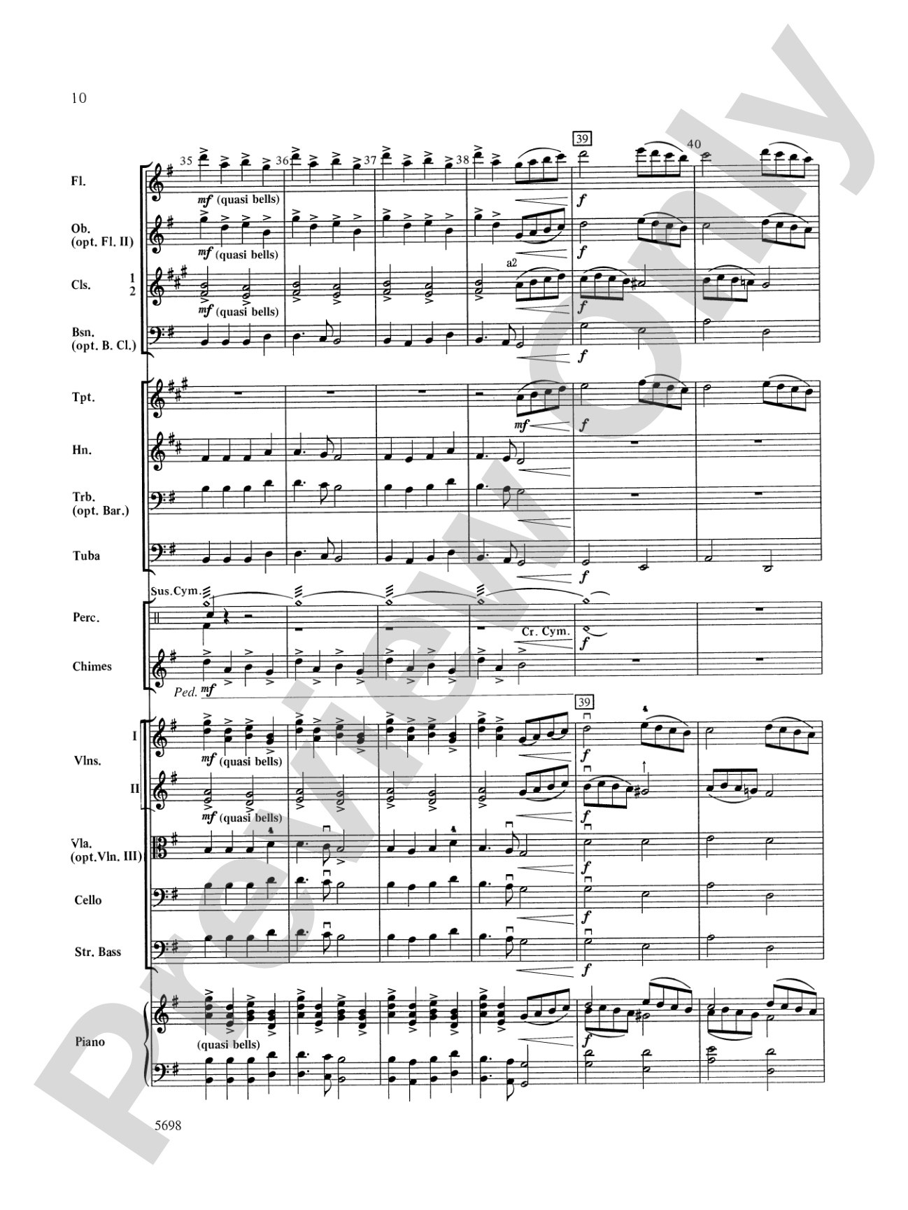 Santa's Classical Christmas: Full Orchestra Conductor Score & Parts