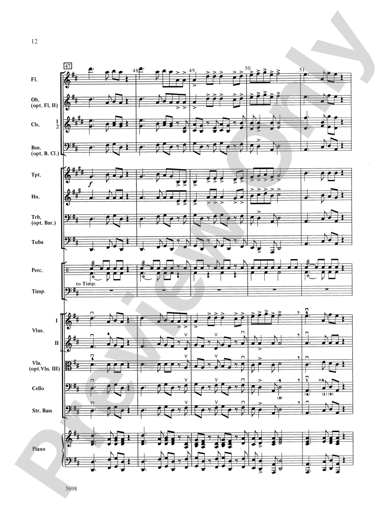 Santa's Classical Christmas: Full Orchestra Conductor Score & Parts