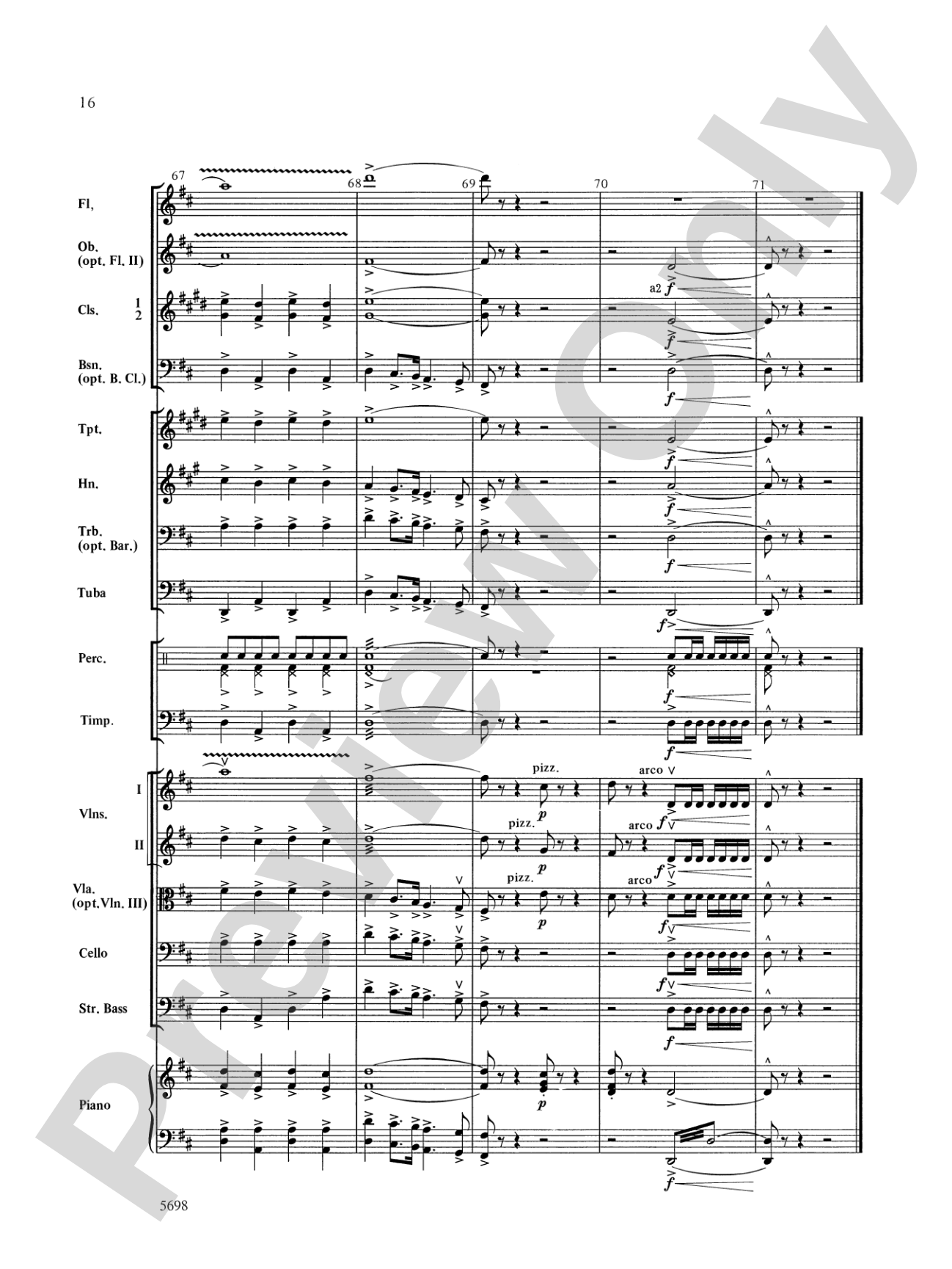 Santa's Classical Christmas: Full Orchestra Conductor Score & Parts