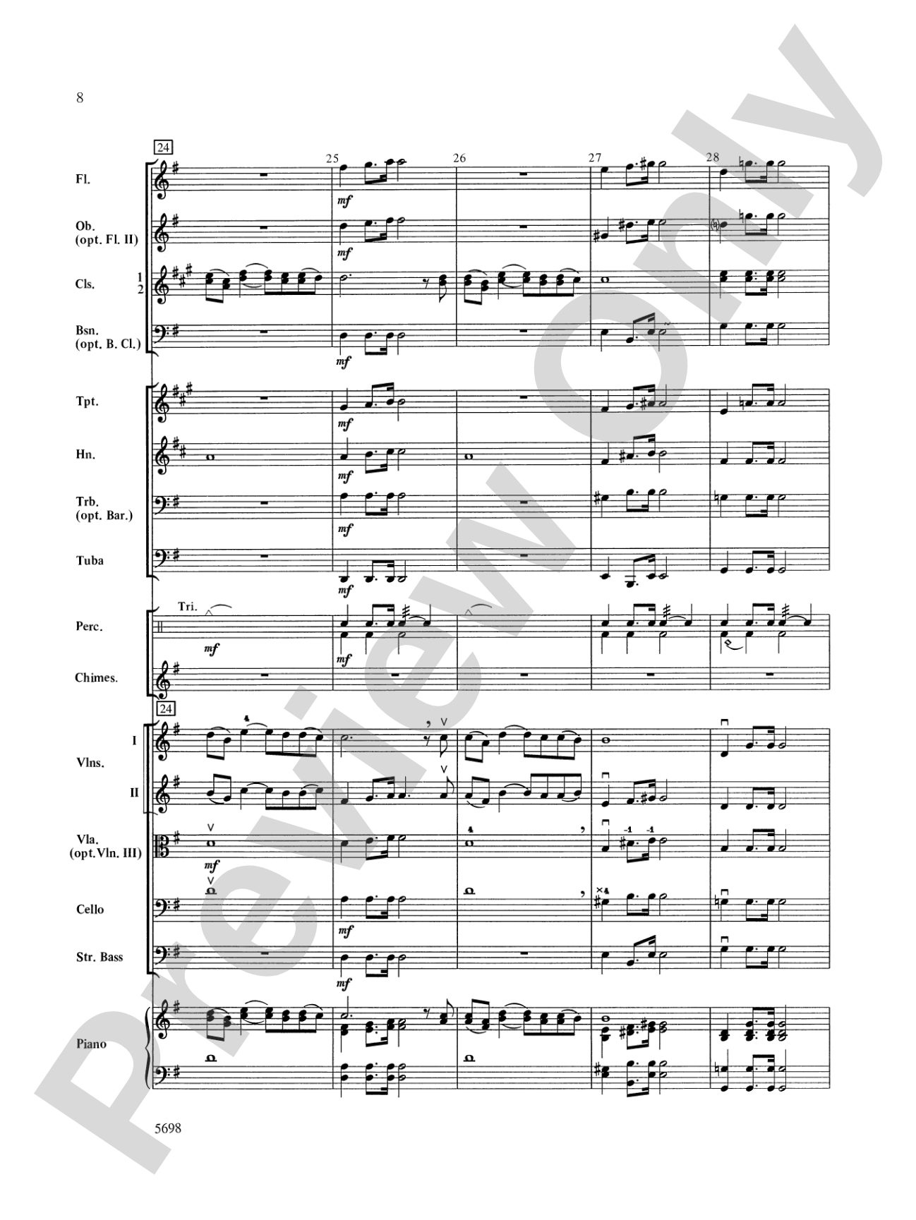 Santa's Classical Christmas: Full Orchestra Conductor Score & Parts