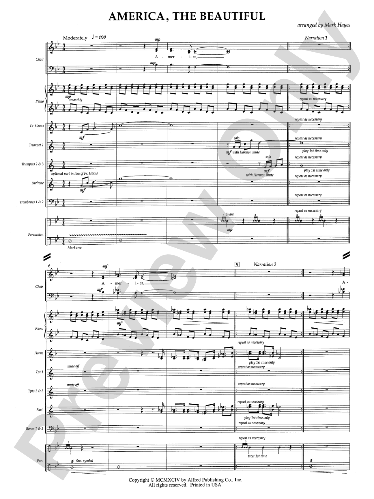 America, the Beautiful: Choral SoundPax