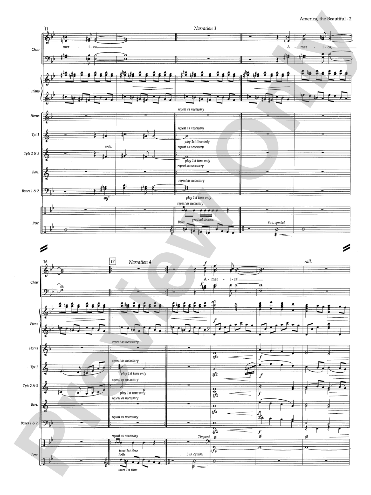America, the Beautiful: Choral SoundPax