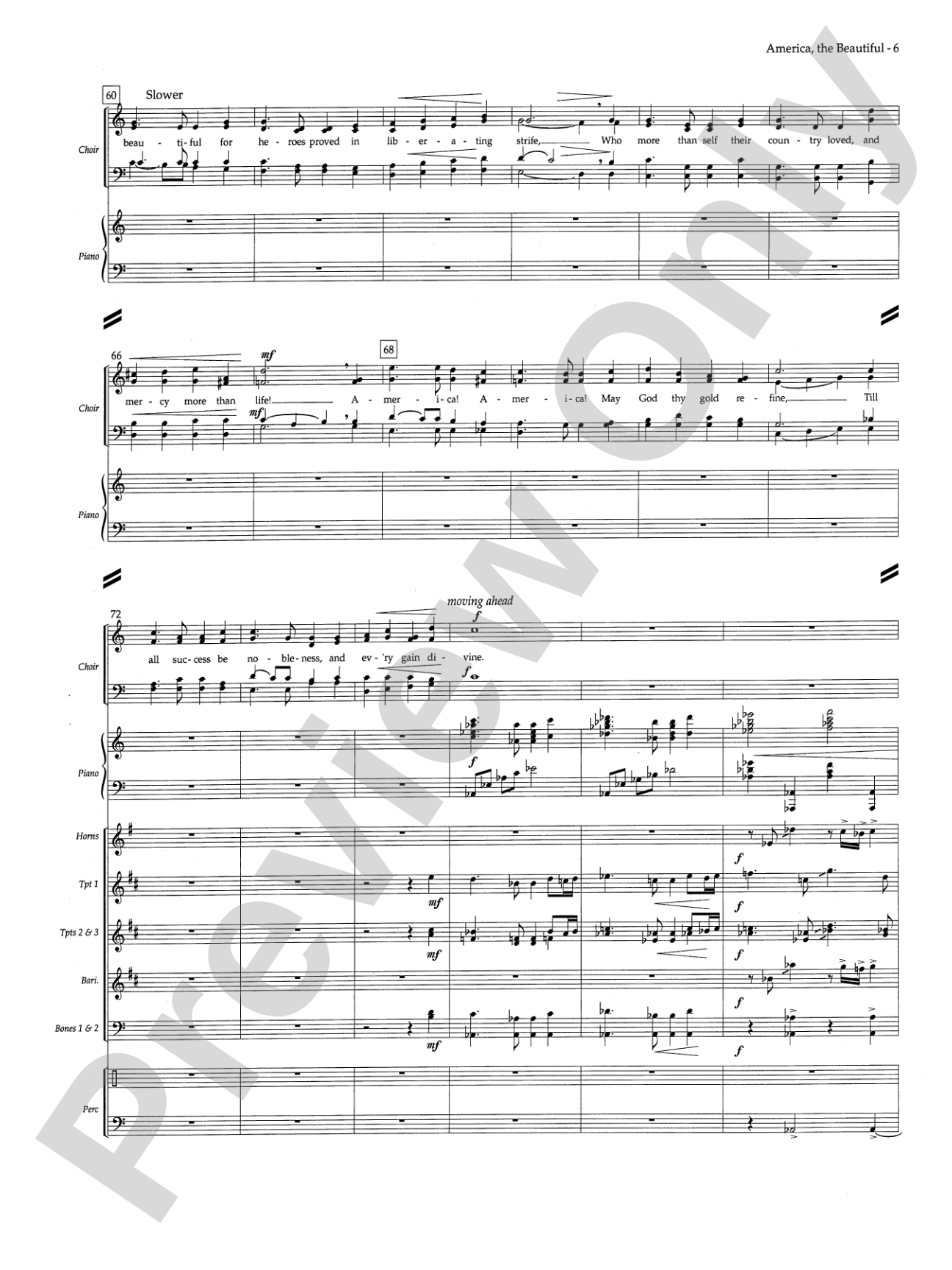 America, the Beautiful: Choral SoundPax