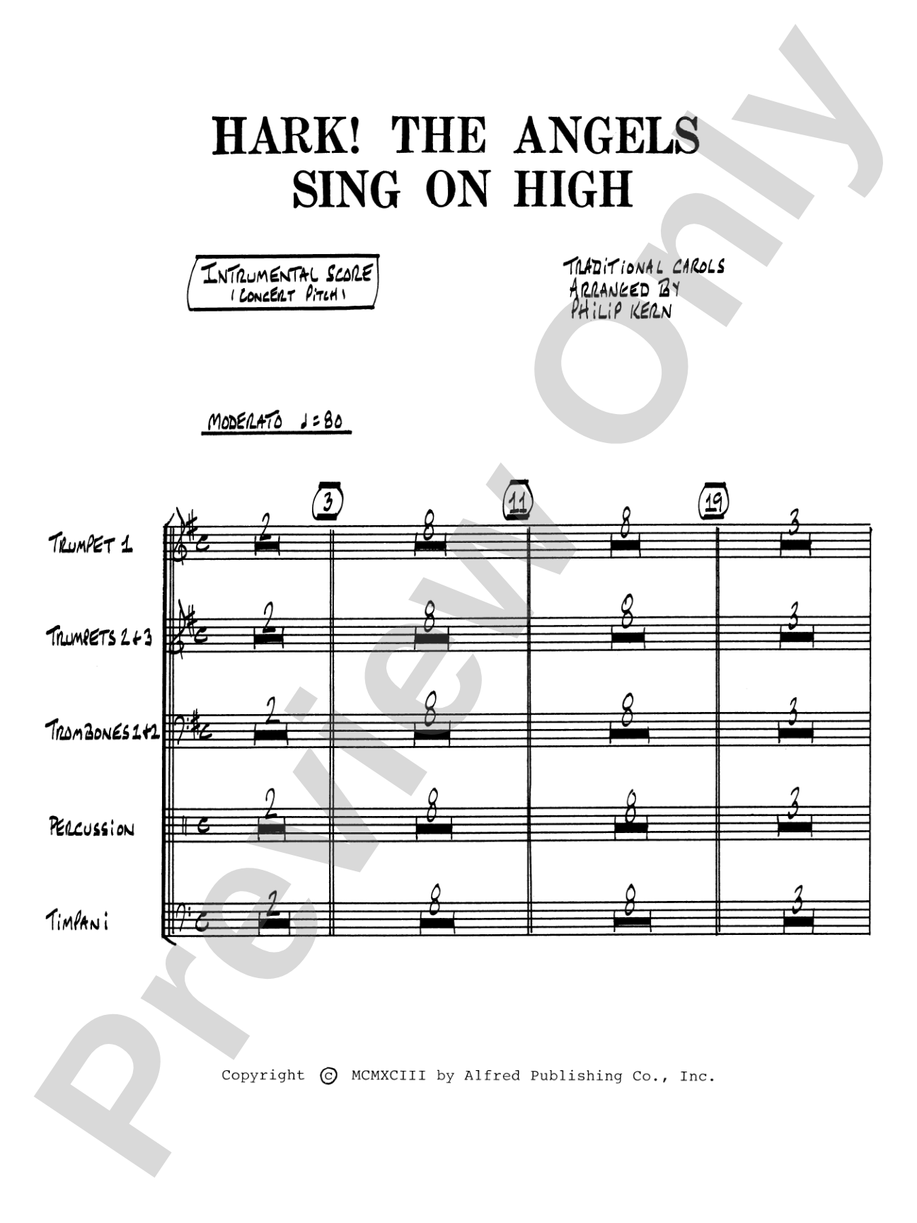 Hark! The Angels Sing on High: Choral SoundPax