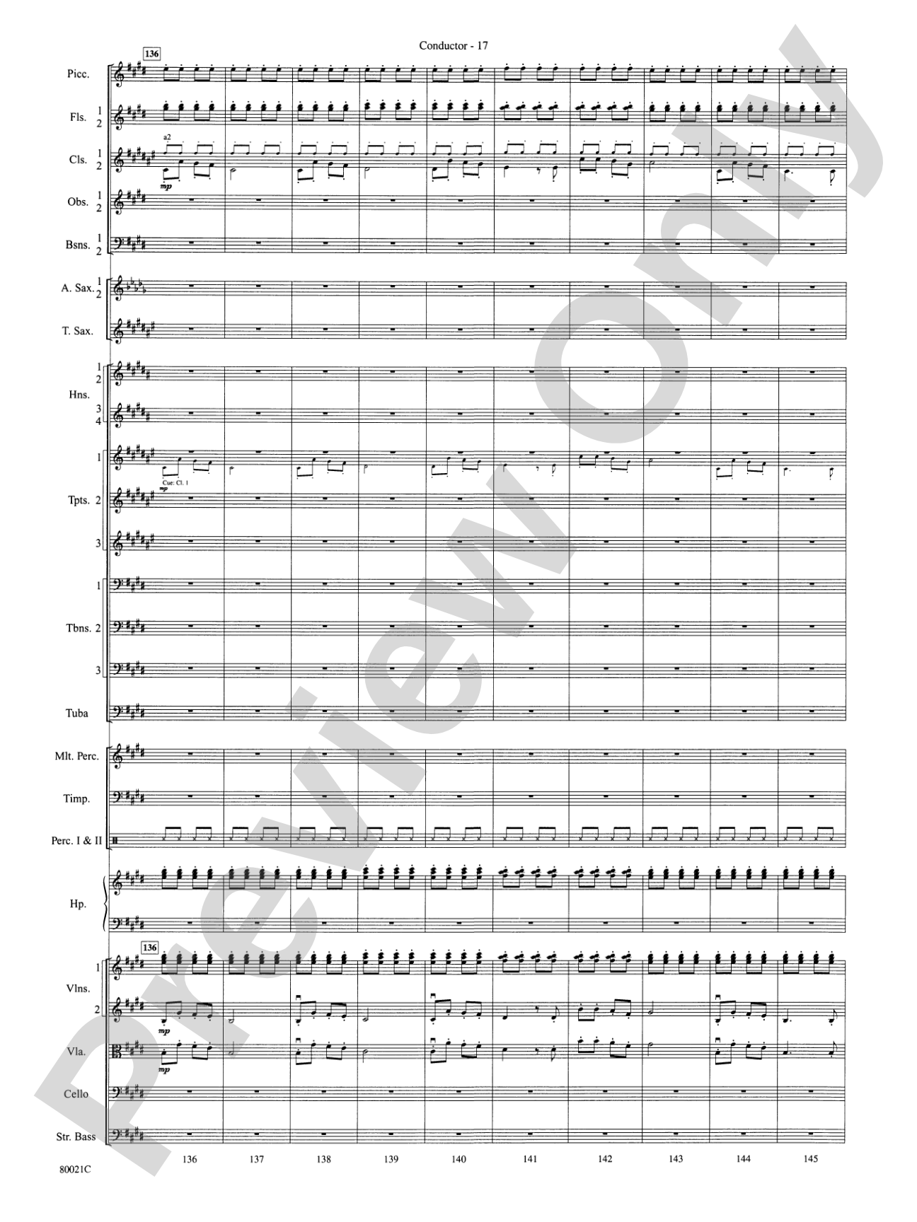 A Christmas Festival: Score