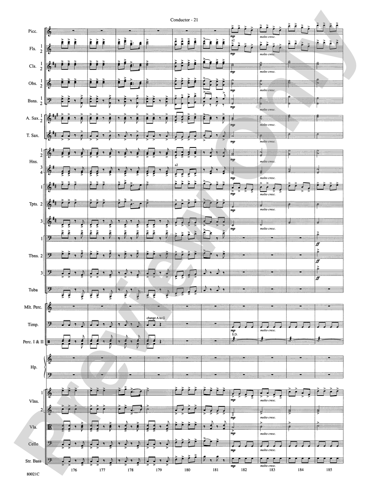 A Christmas Festival: Score