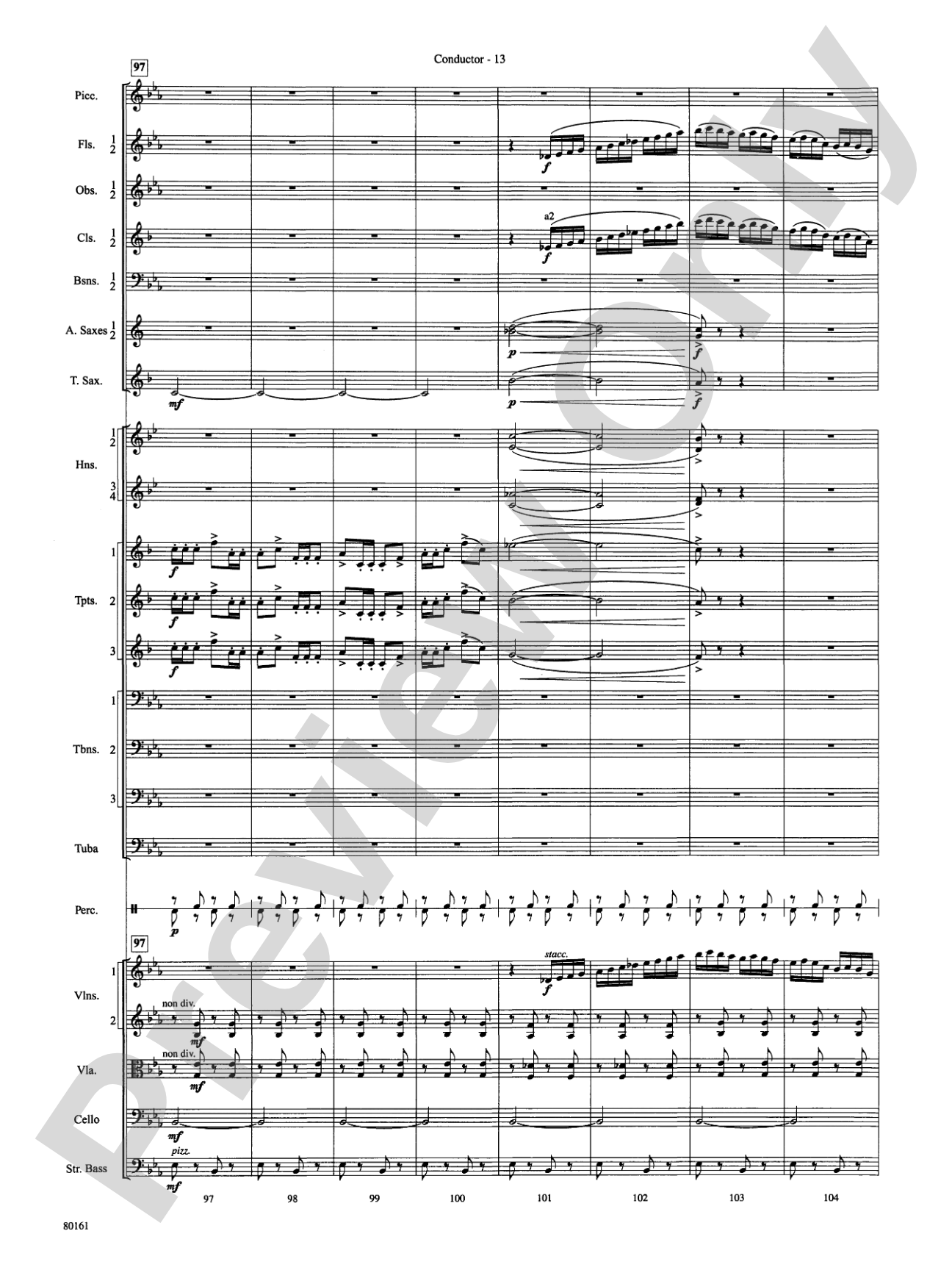 Bugler's Holiday: Full Orchestra Conductor Score & Parts