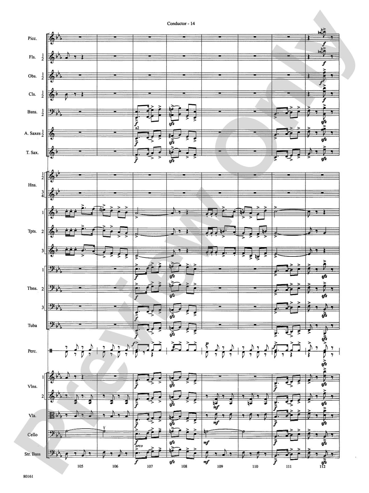 Bugler's Holiday: Full Orchestra Conductor Score & Parts