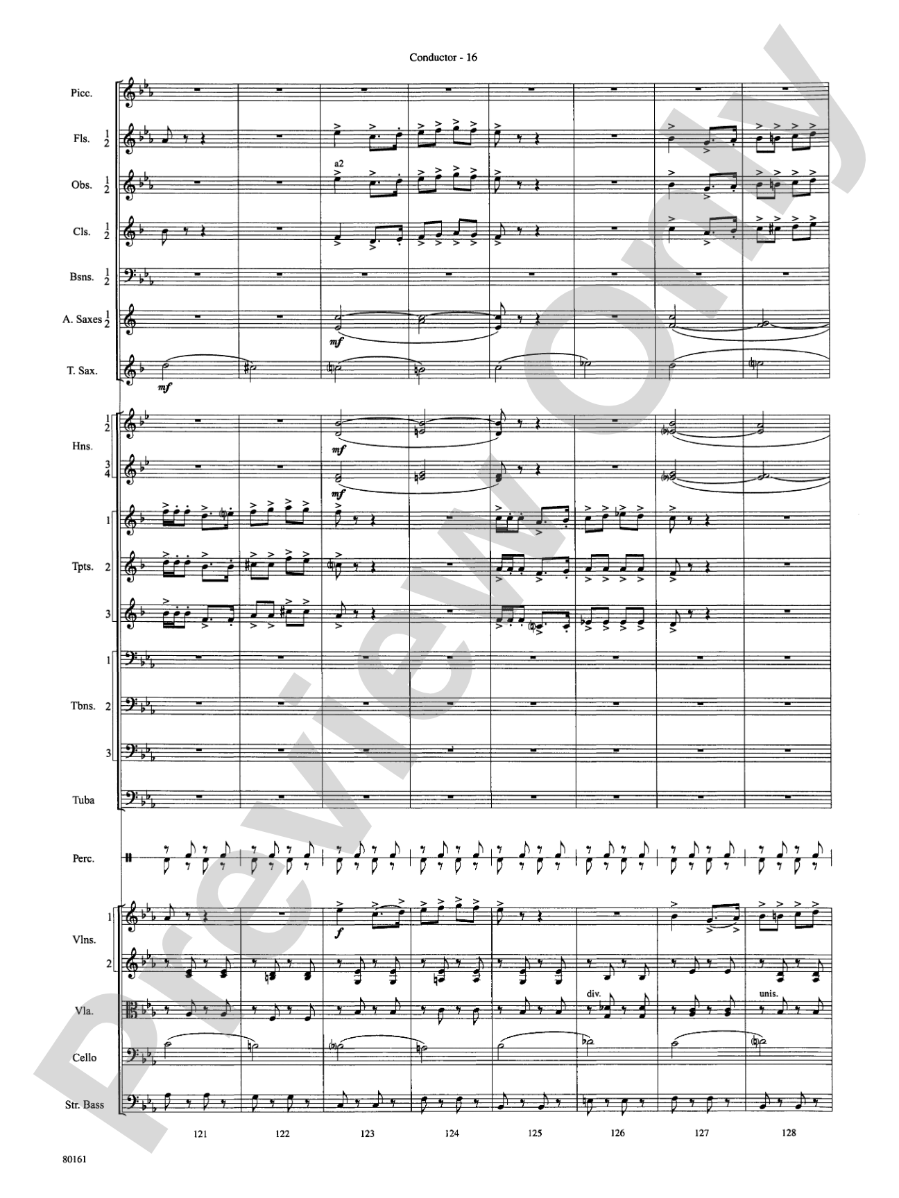 Bugler's Holiday: Full Orchestra Conductor Score & Parts