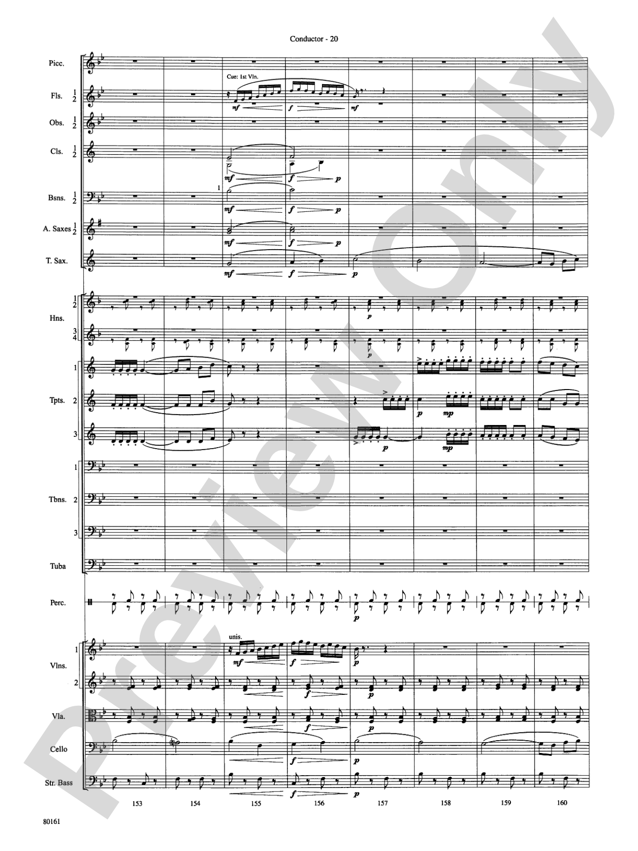 Bugler's Holiday: Full Orchestra Conductor Score & Parts