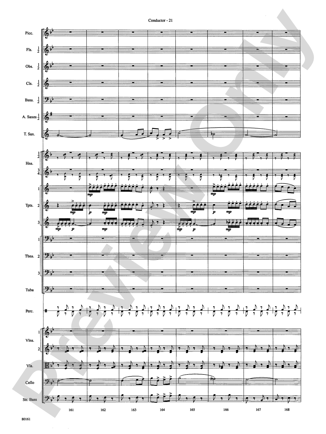 Bugler's Holiday: Full Orchestra Conductor Score & Parts