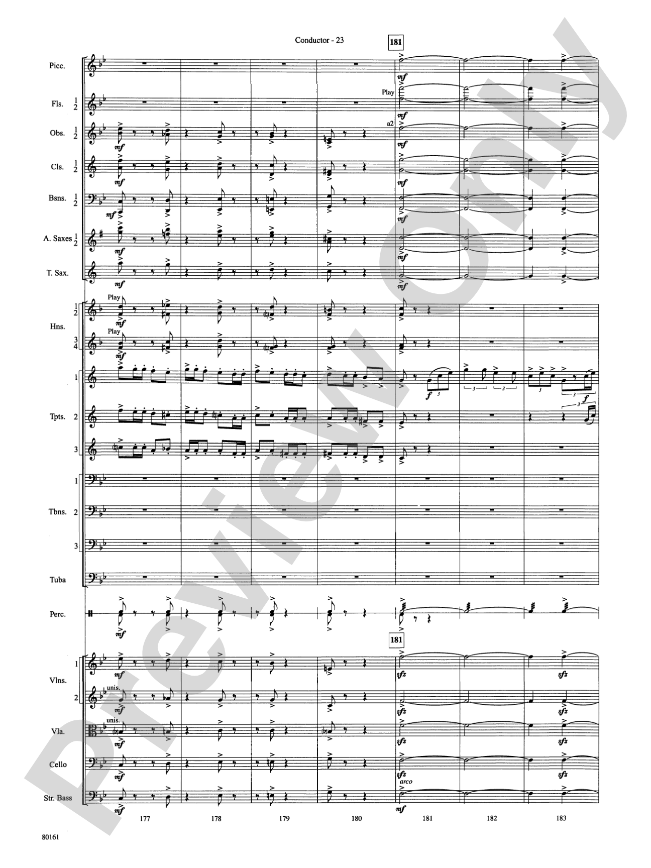Bugler's Holiday: Full Orchestra Conductor Score & Parts