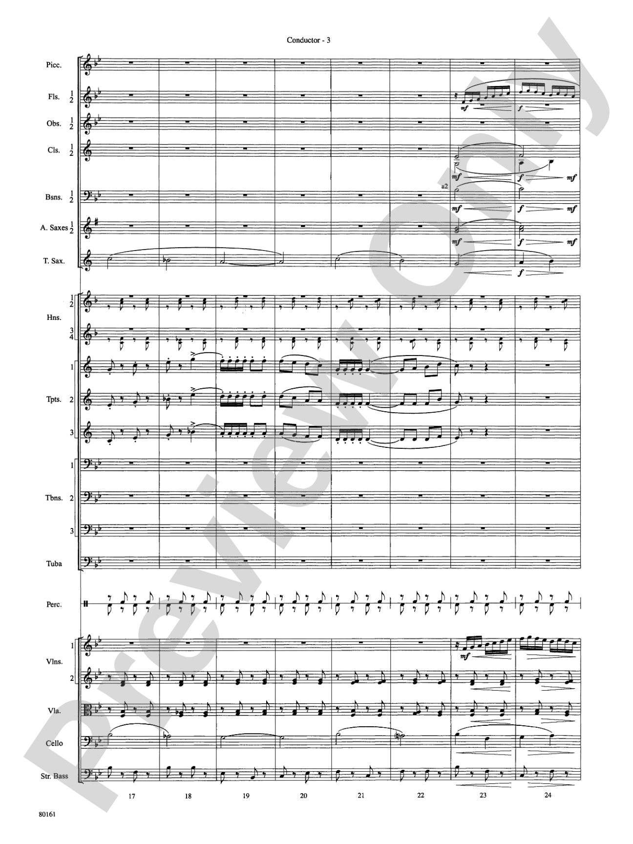Bugler's Holiday: Full Orchestra Conductor Score & Parts