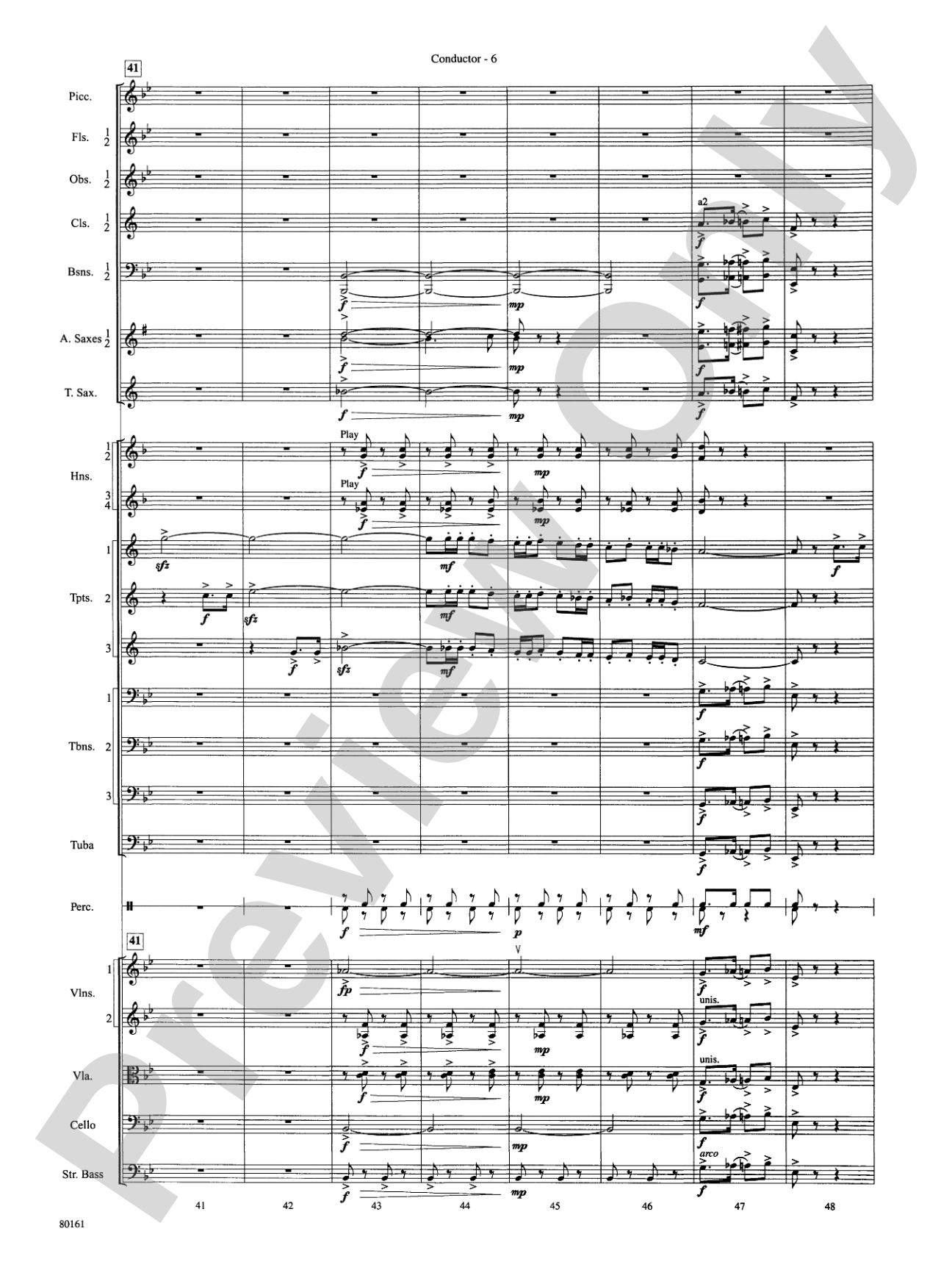 Bugler's Holiday: Full Orchestra Conductor Score & Parts