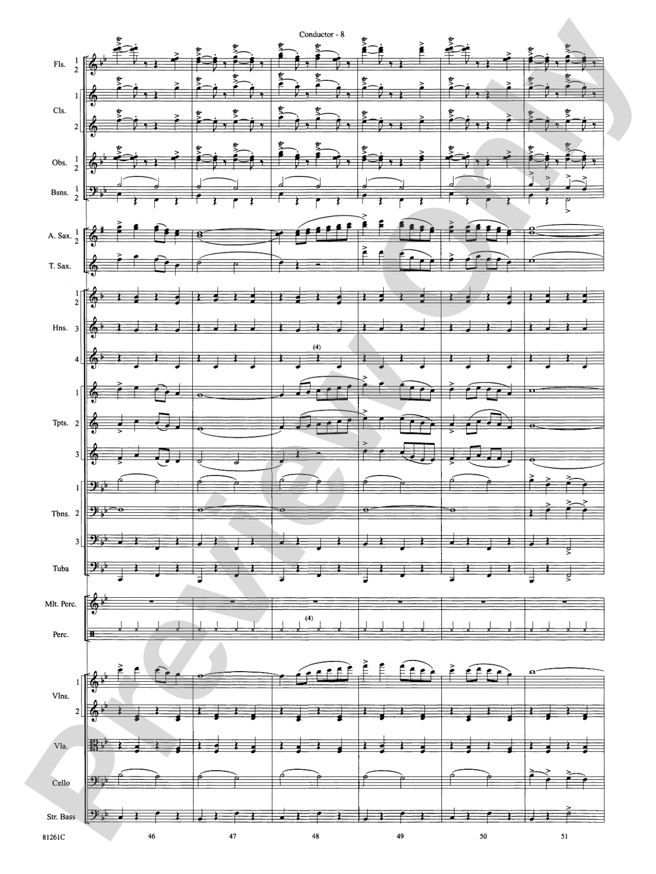 Sleigh Ride: Full Orchestra Conductor Score & Parts