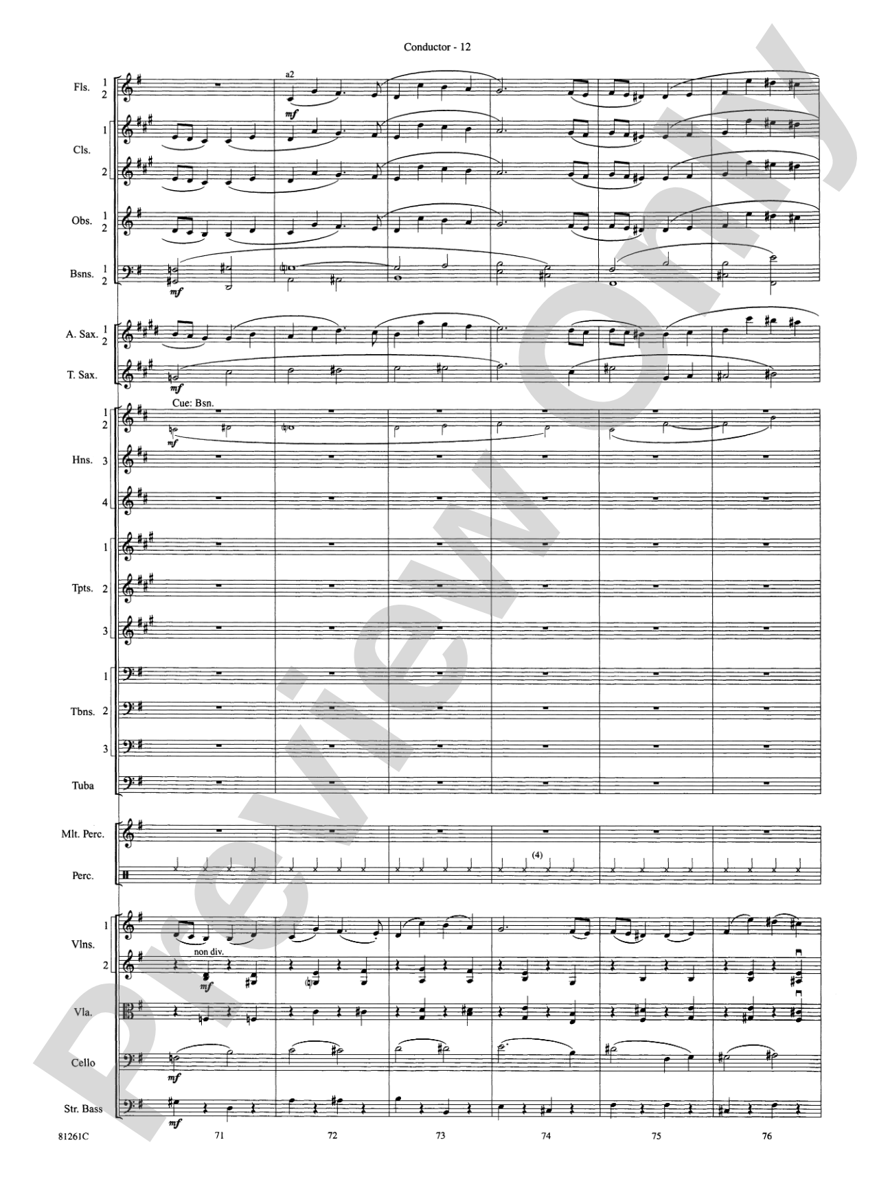 Sleigh Ride: Full Orchestra Conductor Score & Parts