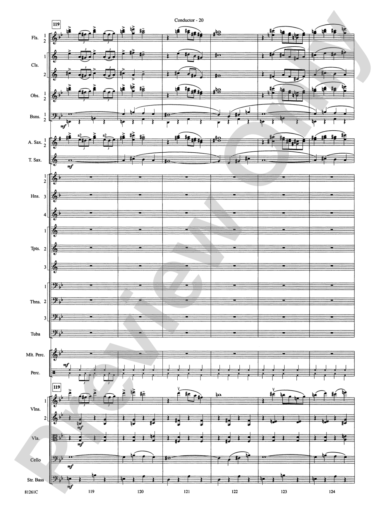 Sleigh Ride: Full Orchestra Conductor Score & Parts