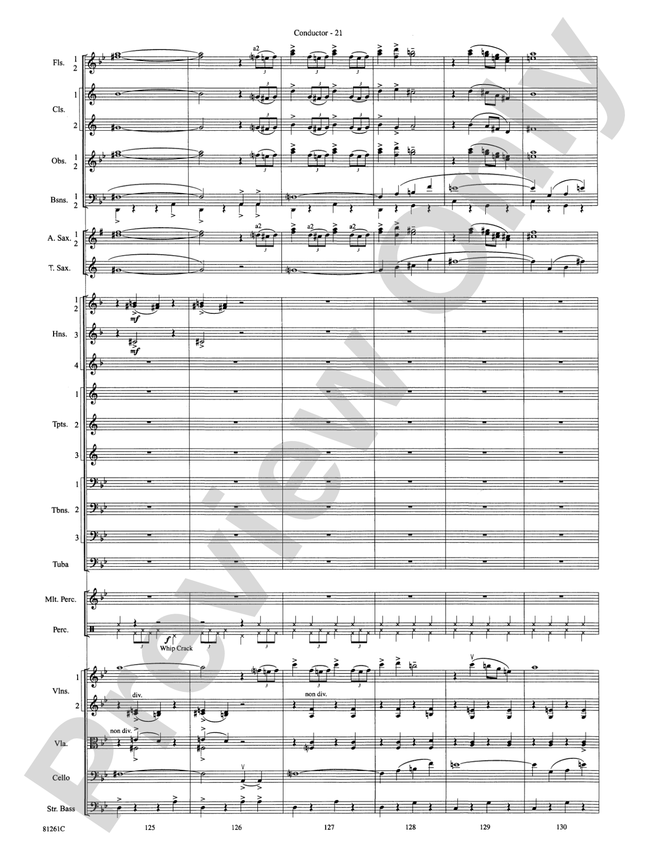 Sleigh Ride: Full Orchestra Conductor Score & Parts