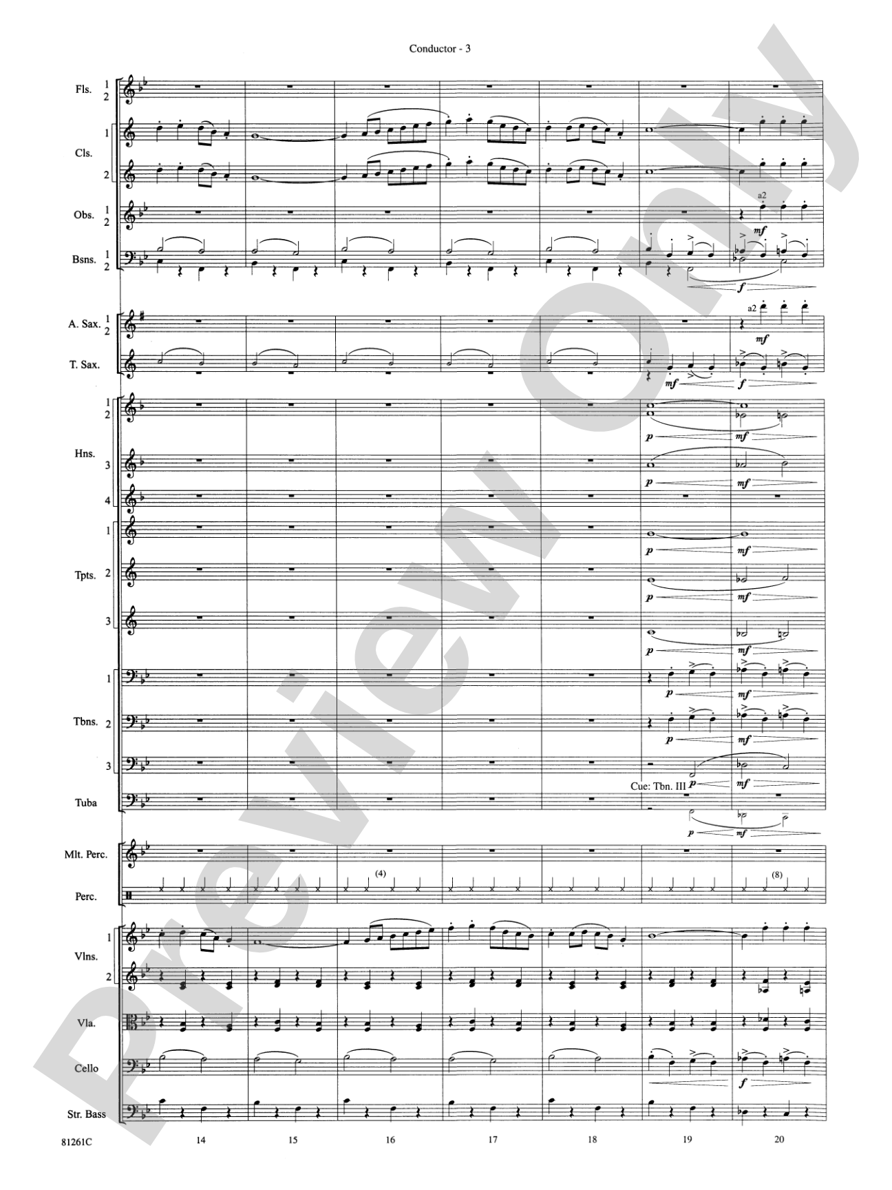 Sleigh Ride: Full Orchestra Conductor Score & Parts