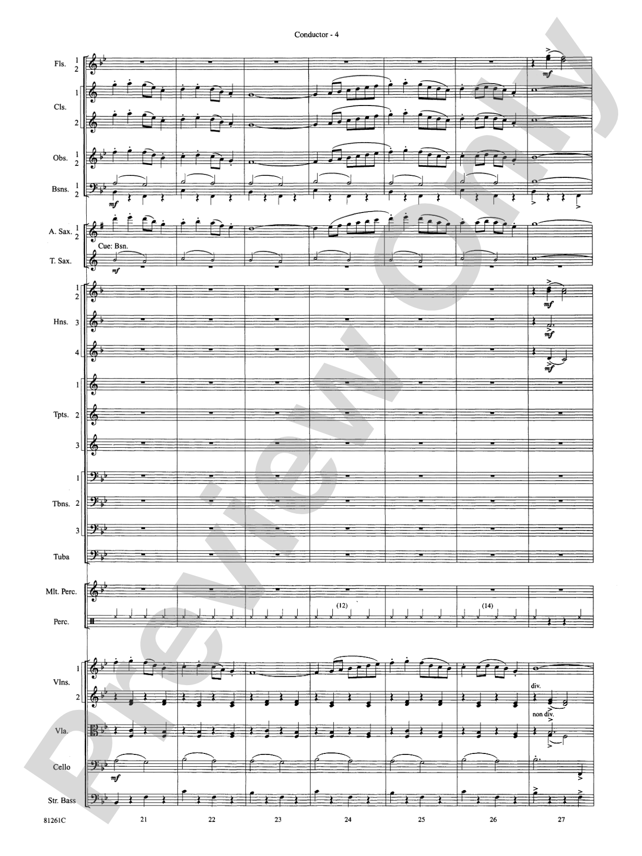Sleigh Ride: Full Orchestra Conductor Score & Parts