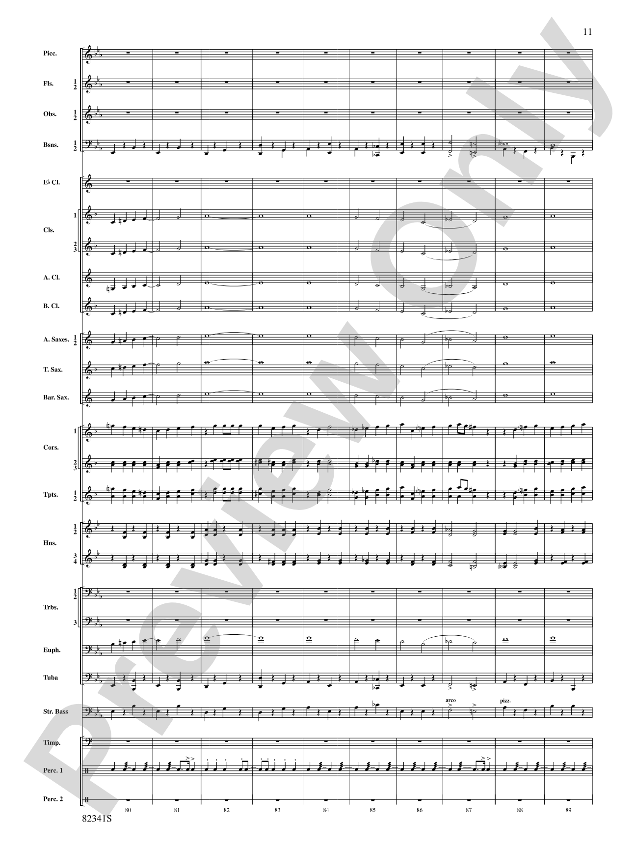 Block M: Concert Band Conductor Score & Parts